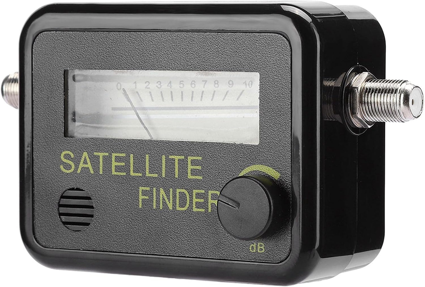 Pissente Satellite Signal Meter, Satellite Finder Meter Satellite Detector Digital Screen 0.95GHz-2.15GHz 0.2 dB Sensitivity 7dB for Easy Antenna Adjustment with dB Level Control