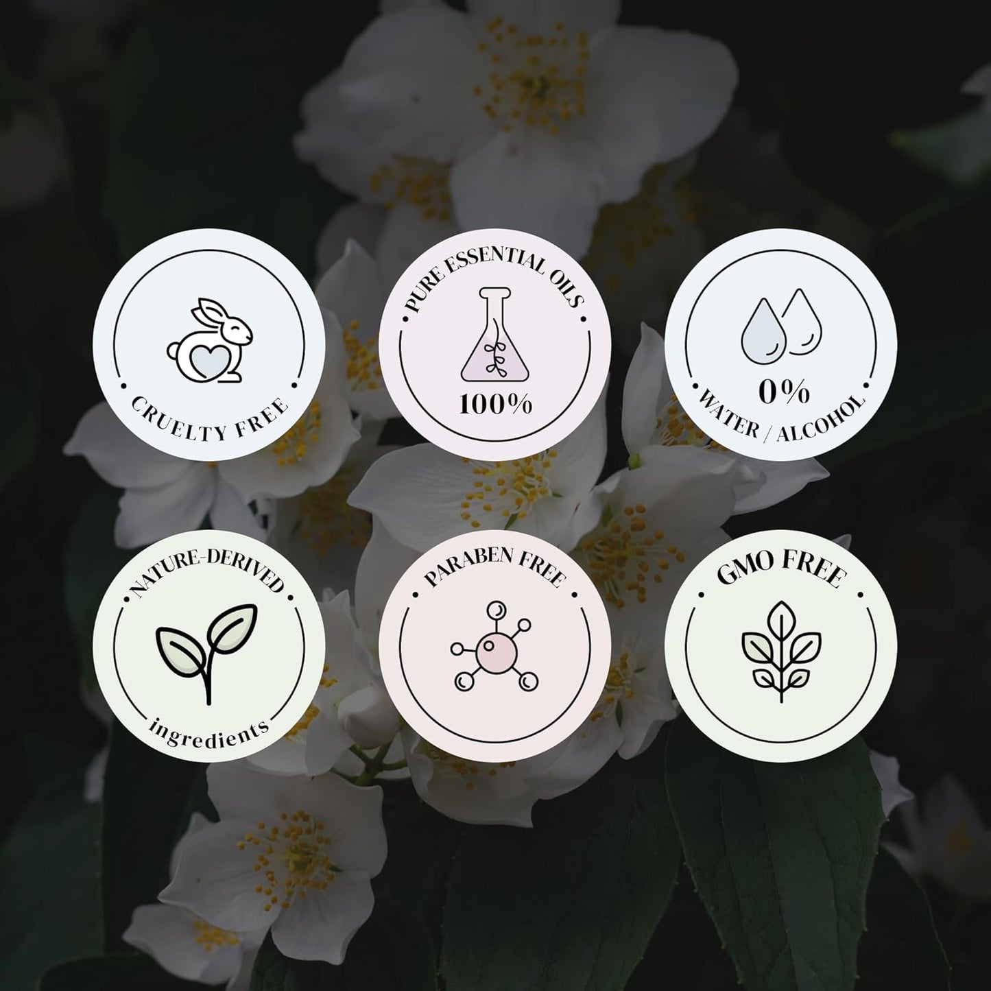 Jasmine Delight Essential Oils for Diffusers for Home, Nature-derived Jasmine Essential Oil, Long-Lasting & Family-Friendly Diffuser Oils Scents, IFRA Certified, Cold Air & Ultrasonic – 4oz