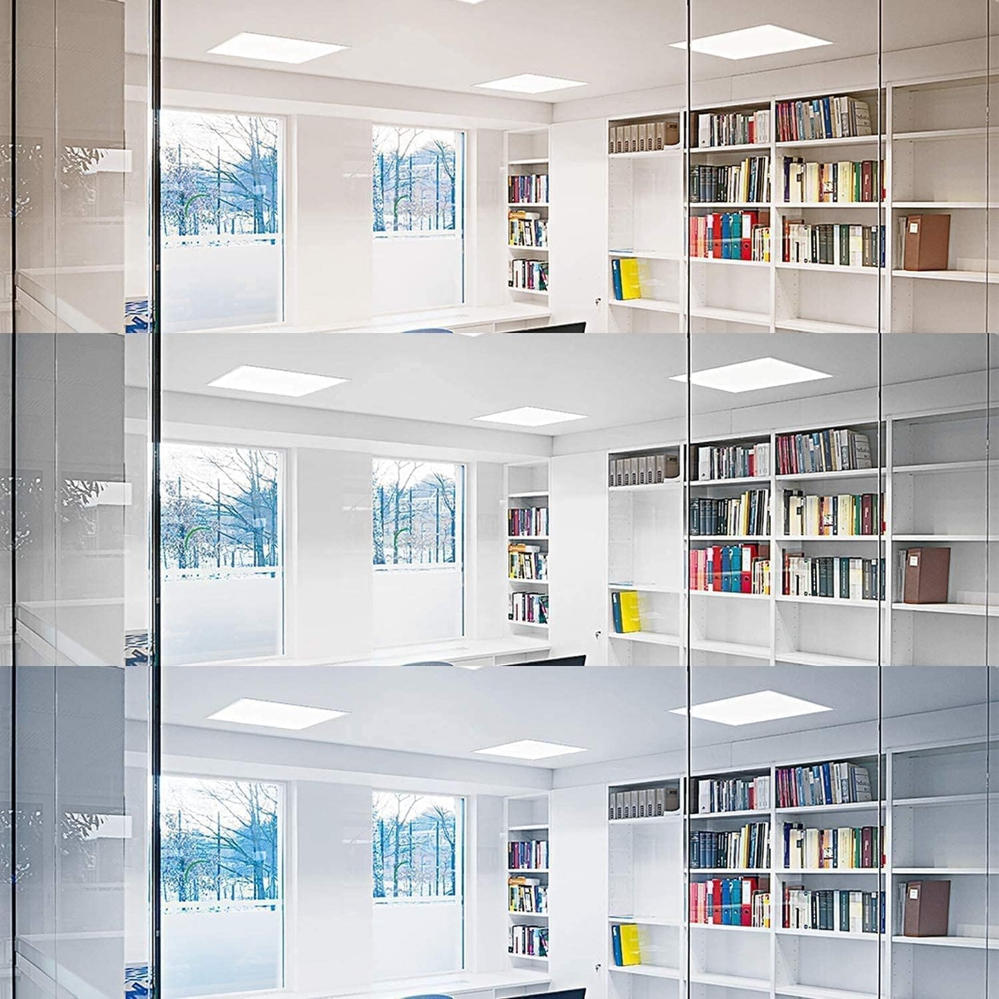 2x4 FT LED Light Flat Panel, 40-72W, 5 CCT 3K | 3.5k | 4K | 5K | 6.5K, Dimmable Recessed Drop Ceiling Lights, 3750/5000/6250/7500/9000 Lumens, Lay in Fixture for Office, 120-277V, UL DLC(12 Pack)