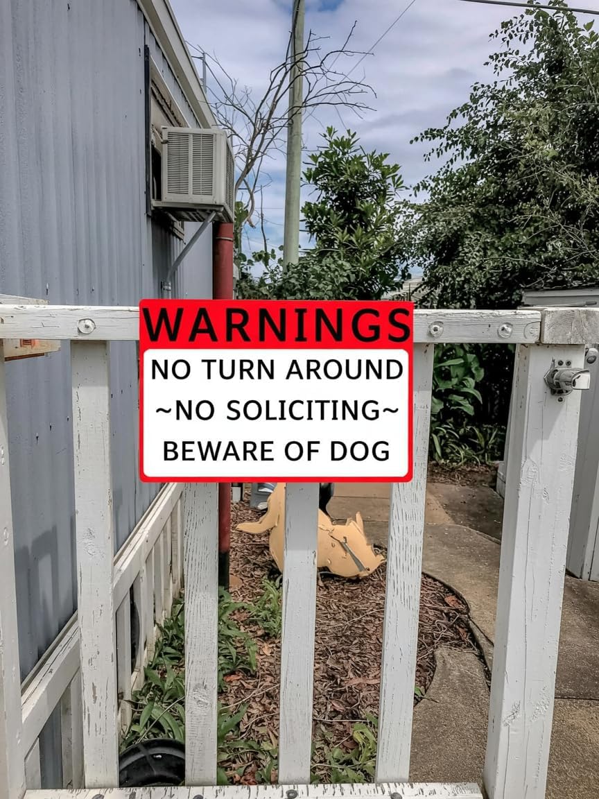 Custom Aluminum Signs – Personalized Weatherproof Metal Signs for Indoor & Outdoor Use – Multiple Sizes – Add Text/Logo – Optional Reflective & Double-Sided Printing – for Home, Business, Hazard, Garden, Door & Commercial Use (Rectangle, 22x16inch)