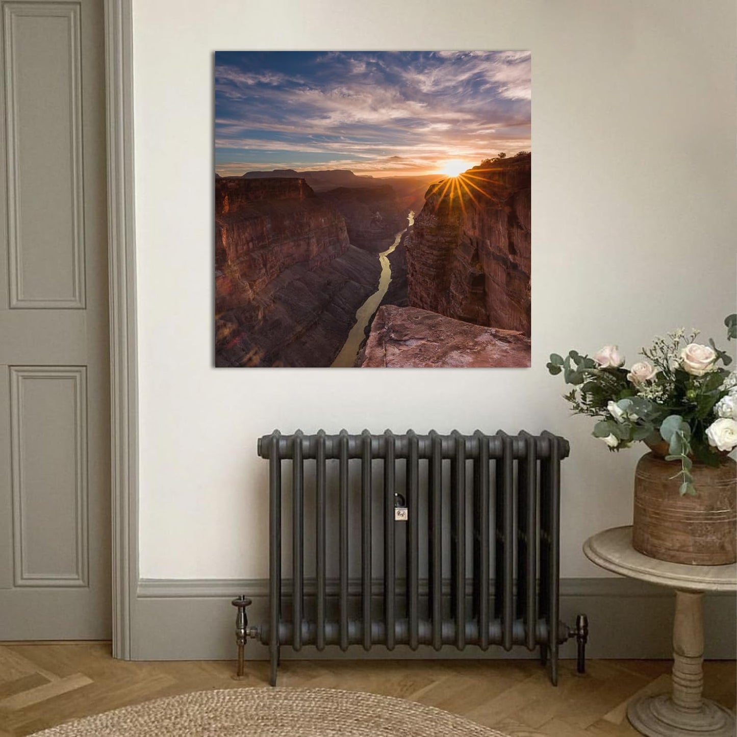 YXIMOX Custom Art Print on Premium Canvas, Personalized with Your Image or Design, Large Wall Decor for Living Room, Office, Bedroom, Custom Canvas Artwork(Unframe) (Unframe, 40"x40")