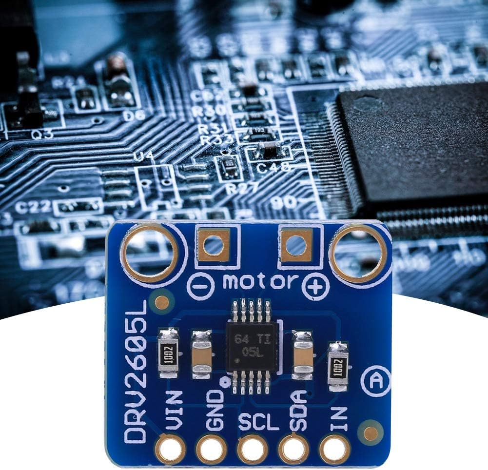 Haptic Motor Controller Haptic Motor Driver Module with IN General Pin DRV2605L Module Control Haptic Motors I2C Clock Pin