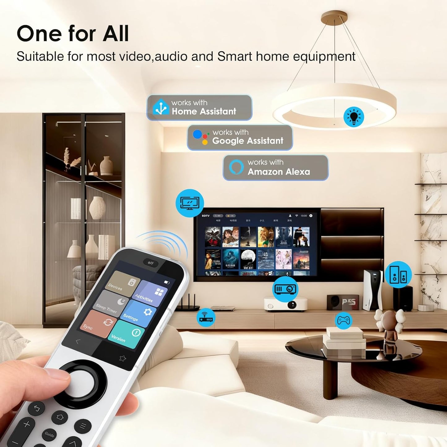 SofaBaton X2 Universal Remote Control with Hub & Charging Dock, Touchscreen, All-in-One Smart Remote with Customize Activities