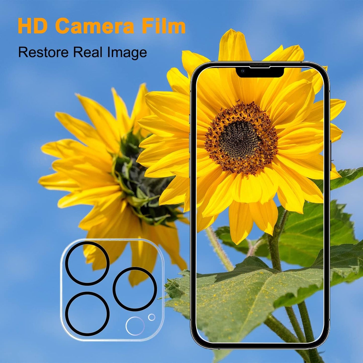 PEHAEL 2+2Pack for iPhone 13 Pro Privacy Screen Protector with Camera Lens Protector Full Coverage AntiSpy Tempered Glass Film 9H Hardness Easy Installation Bubble Free [6.1 inch]