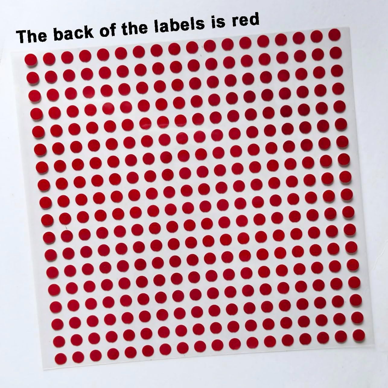300pcs 0.24 inch Dot Water Sensitive Sticker Turn Red When Got Wet Device Potential Damage Indicator Warranty Void Instruction Liquid Sensor Label