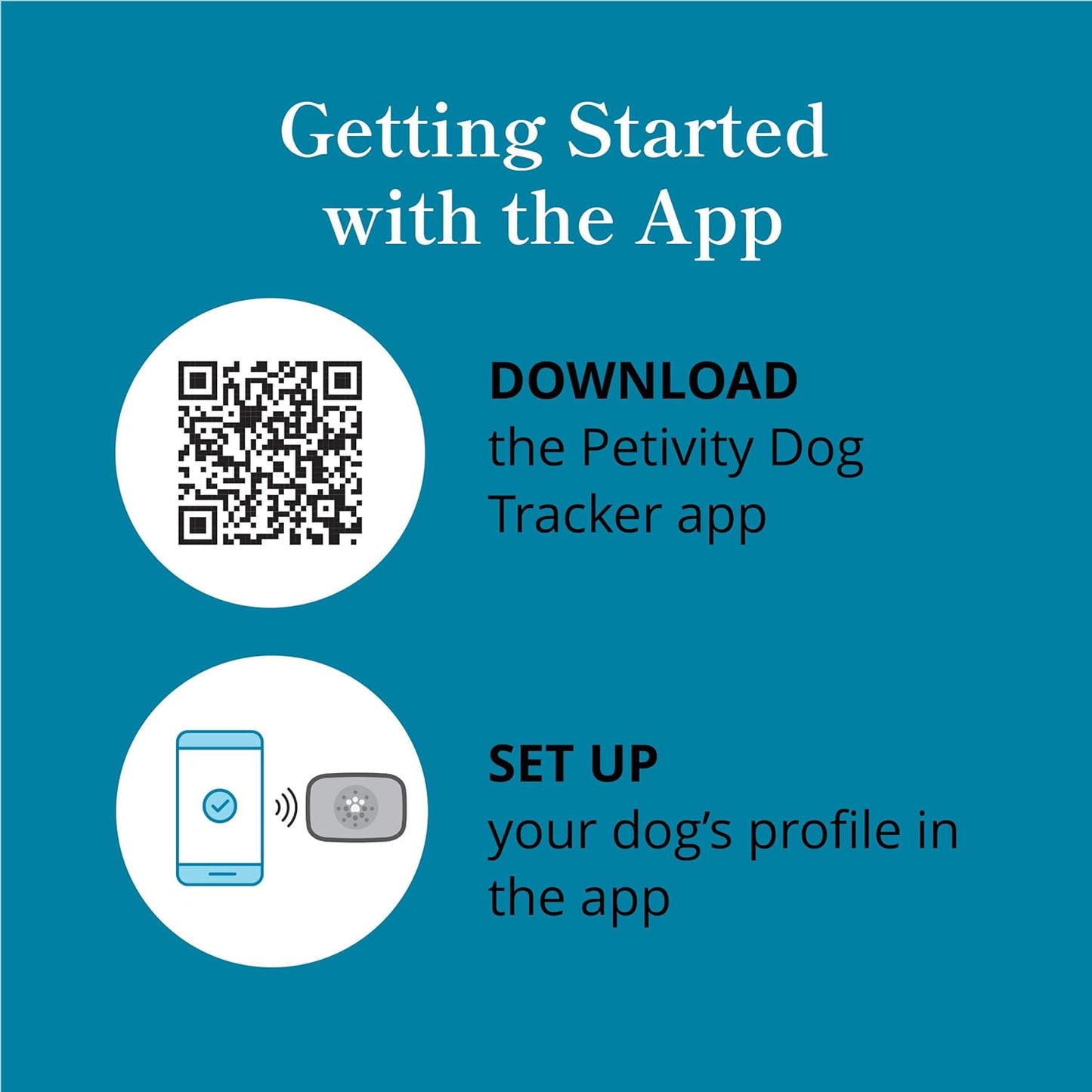 Petivity Smart GPS and Activity Pet Tracker for Dogs Powered by Purina, Waterproof Real Time Tracking GPS Dog Collar, Downloadable App, Subscription Required