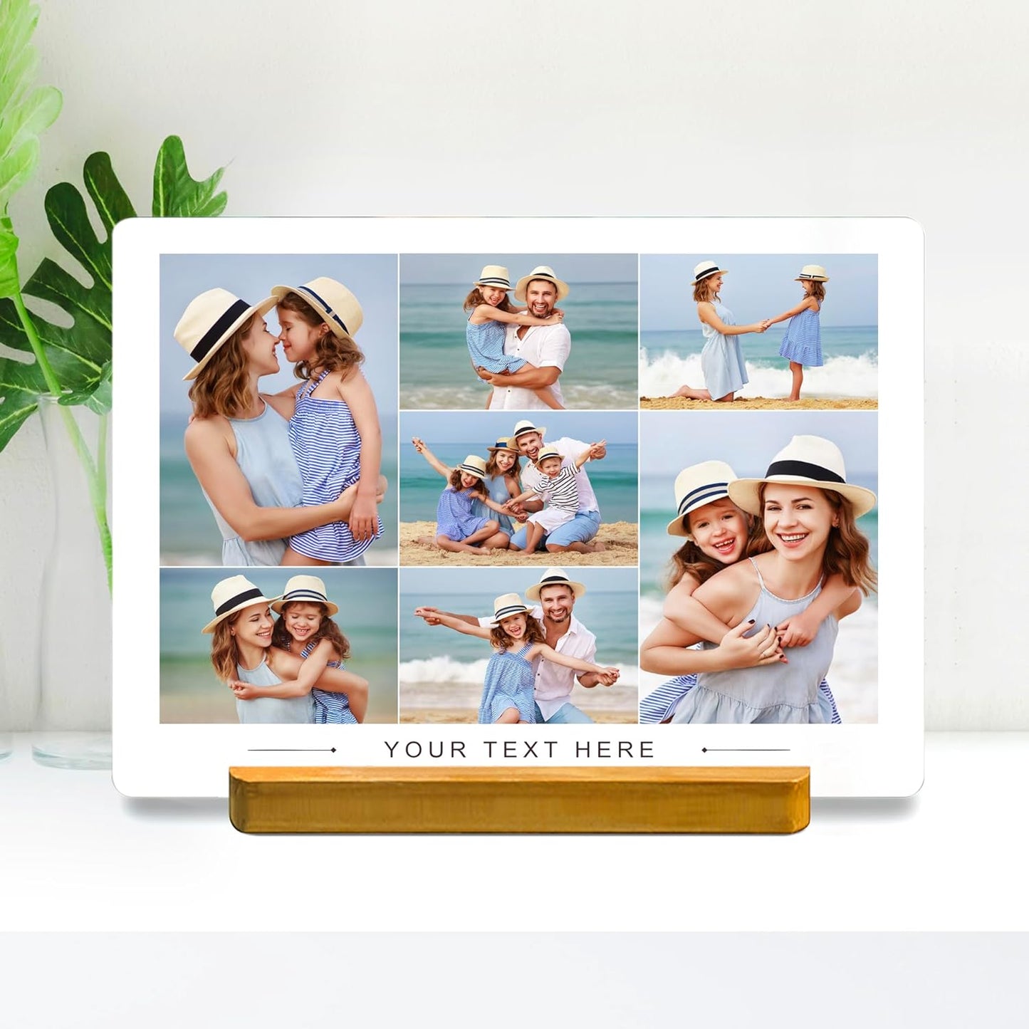 Custom Style Custom Metal Photo Prints,Customize Your own Picture Frame,Personalized Metal Picture Gift for Family and Lovers