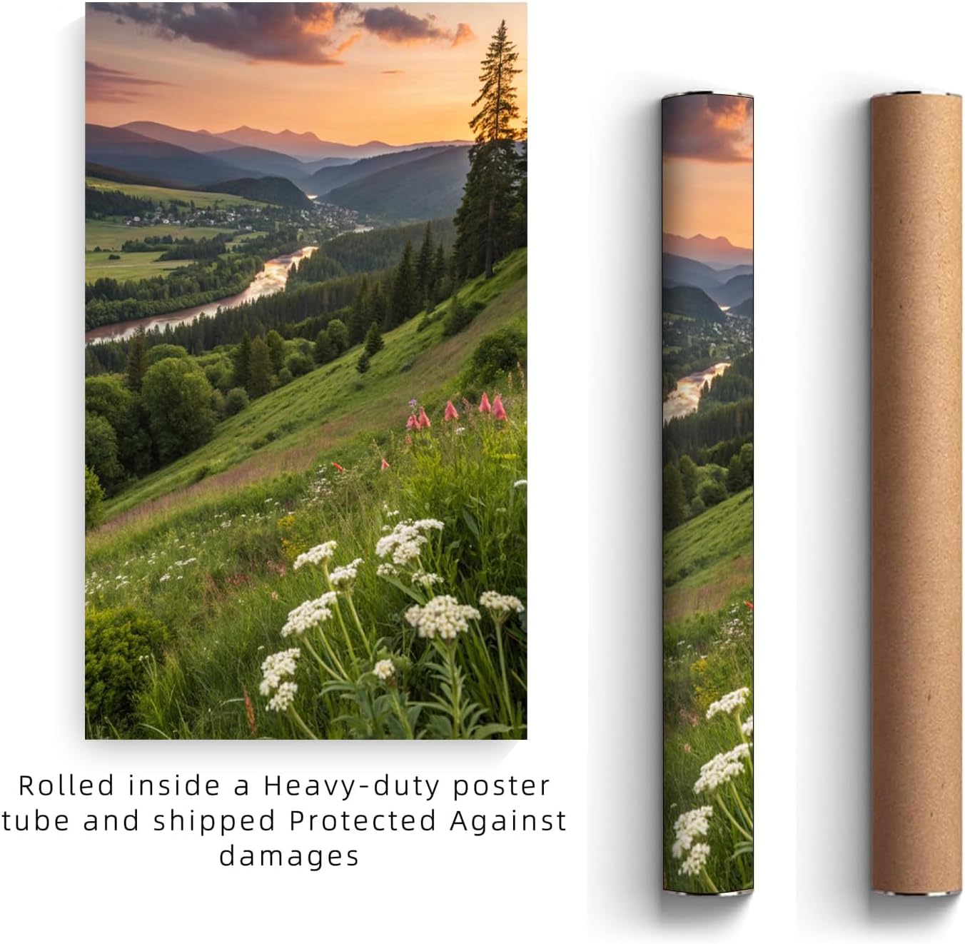 YXIMOX Custom Art Print on Premium Canvas, Personalized with Your Image or Design, Large Wall Decor for Living Room, Office, Bedroom, Custom Canvas Artwork(Unframe) (Unframe, 22"x34")