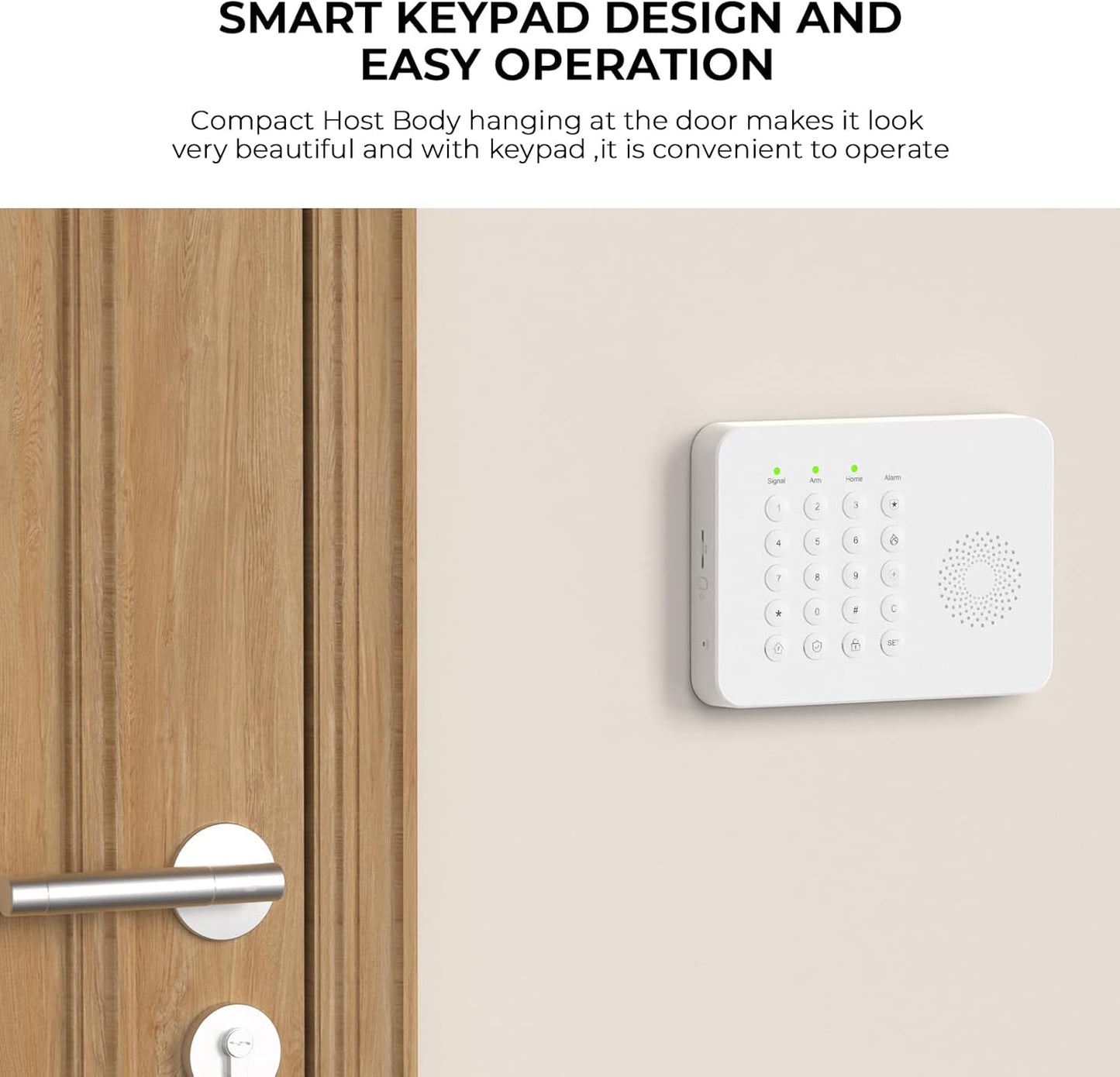 PGST Wireless Home Alarm System,Smart Home Security System,DIY Expandable Door Alarm/Motion Sensors with 4G Call/Phone App Alert,24/7 Professional Monitoring,13 Pieces Alarm Kits For Villa,Kids Safety