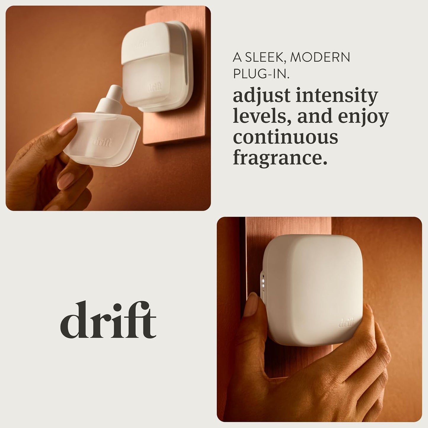 Drift Home Scent Diffuser Refills in Grove (2 Refills) - Adjustable and Long Lasting Diffuser Aroma - Clean Ingredients, Pet Safe