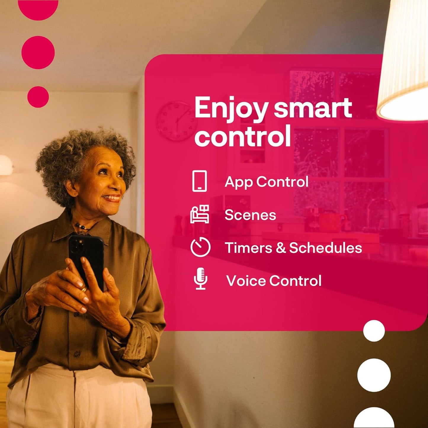 innr Zigbee A19 Smart Bulb, Works with Hue*, Alexa, SmartThings (Hub Required), White & Color, E26 LED Bulb, Color Changing Light Bulb, up to 16 Million Colors, Dimmable, 840 Lumen, 4-Pack