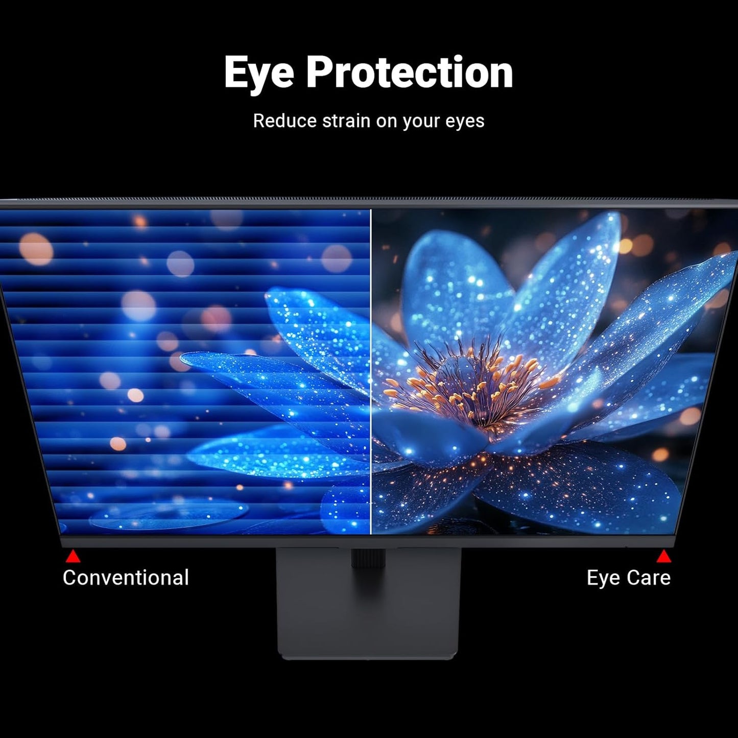 KTC 24 Inch FHD 1080P 100Hz Computer Monitor, VA Panel FreeSync PC Gaming Monitor, HDMI VGA Ports, HDR, 4000：1 Contrast, LowBlue Mode, Ergonomic Tilt Eye Care for Home Office