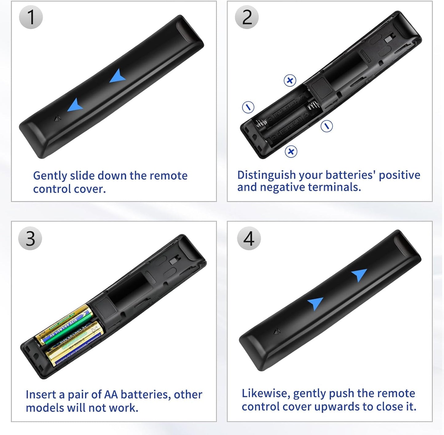 Universal for Samsung-TV-Remote-Control Replacement,Compatible with All Samsung Smart Frame Curved QLED TVs