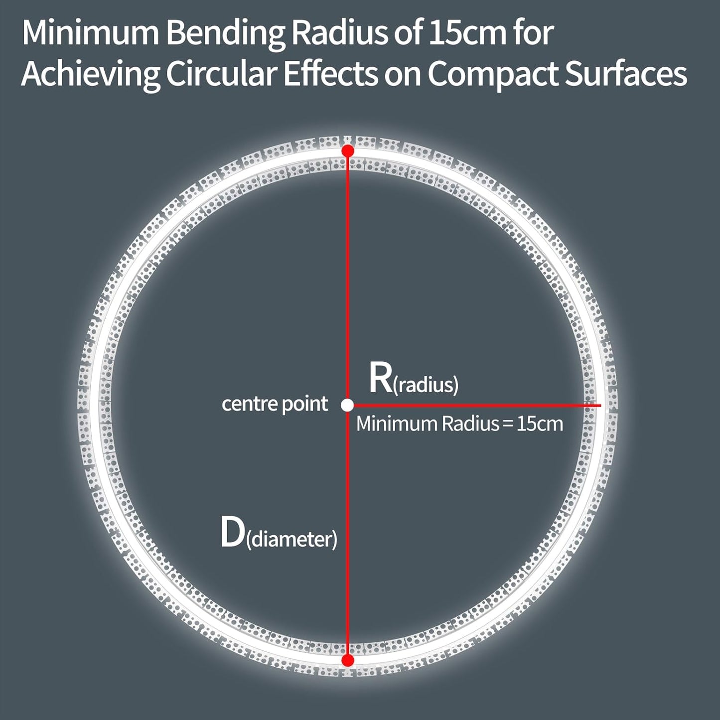 6 Pack Led Diffuser Channel with Milky White Silicone Cover 6.6FT/2M Plaster-in Aluminum Drywall U Shaped Trimless Recessed Track for Strip Light, Flexible Led Profile 45 Degree Bendable