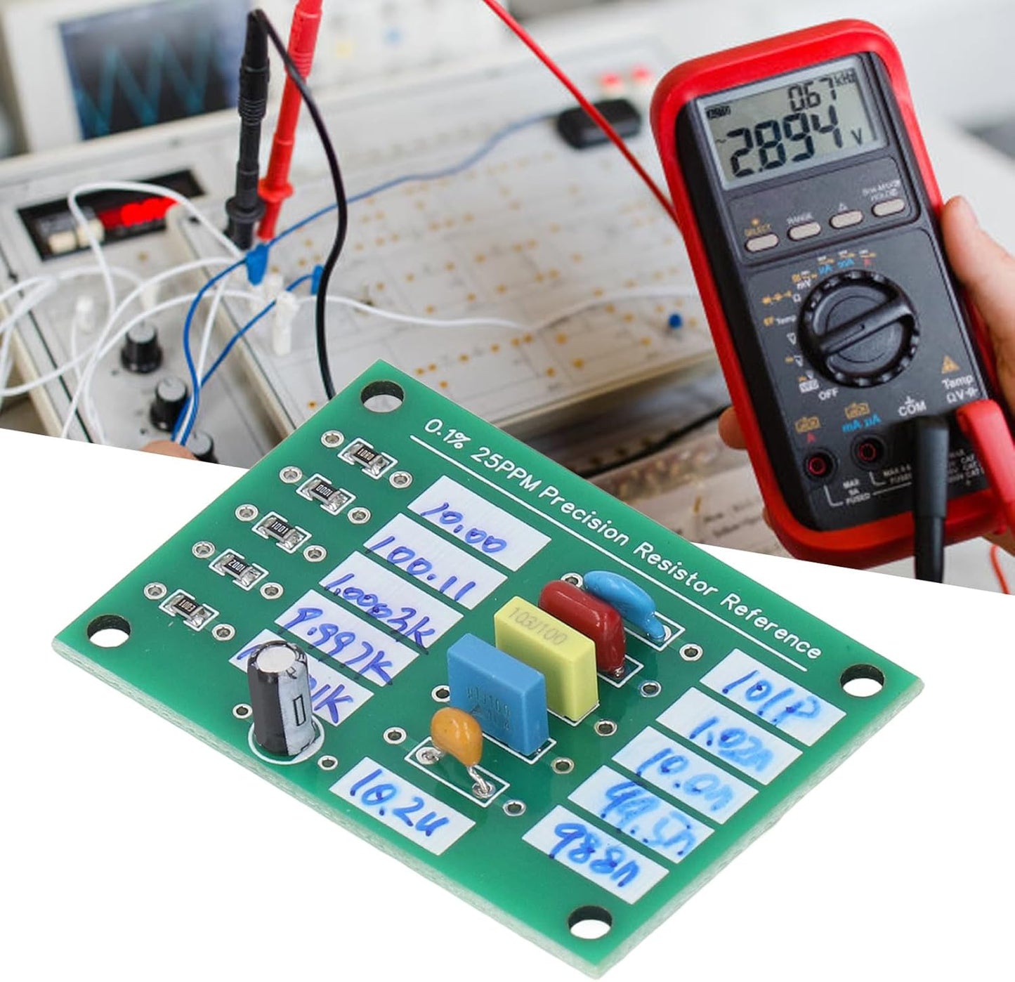 Reference Plate Replaccement 0.1% 25PPM Capacitance Board for Ad584 LM399 Automated Test Systems