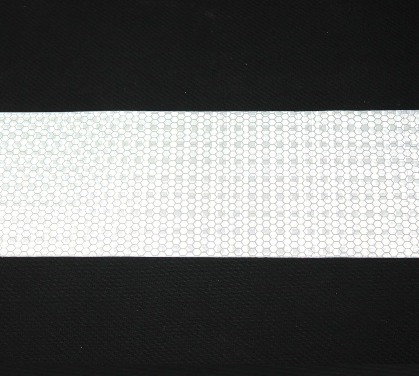 White Reflective Tape Outdoor Waterproof 3 inch Wide, High Visibility Warning Industrial Marking Tape,Safety Stickers (68 feet,3 Rolls)