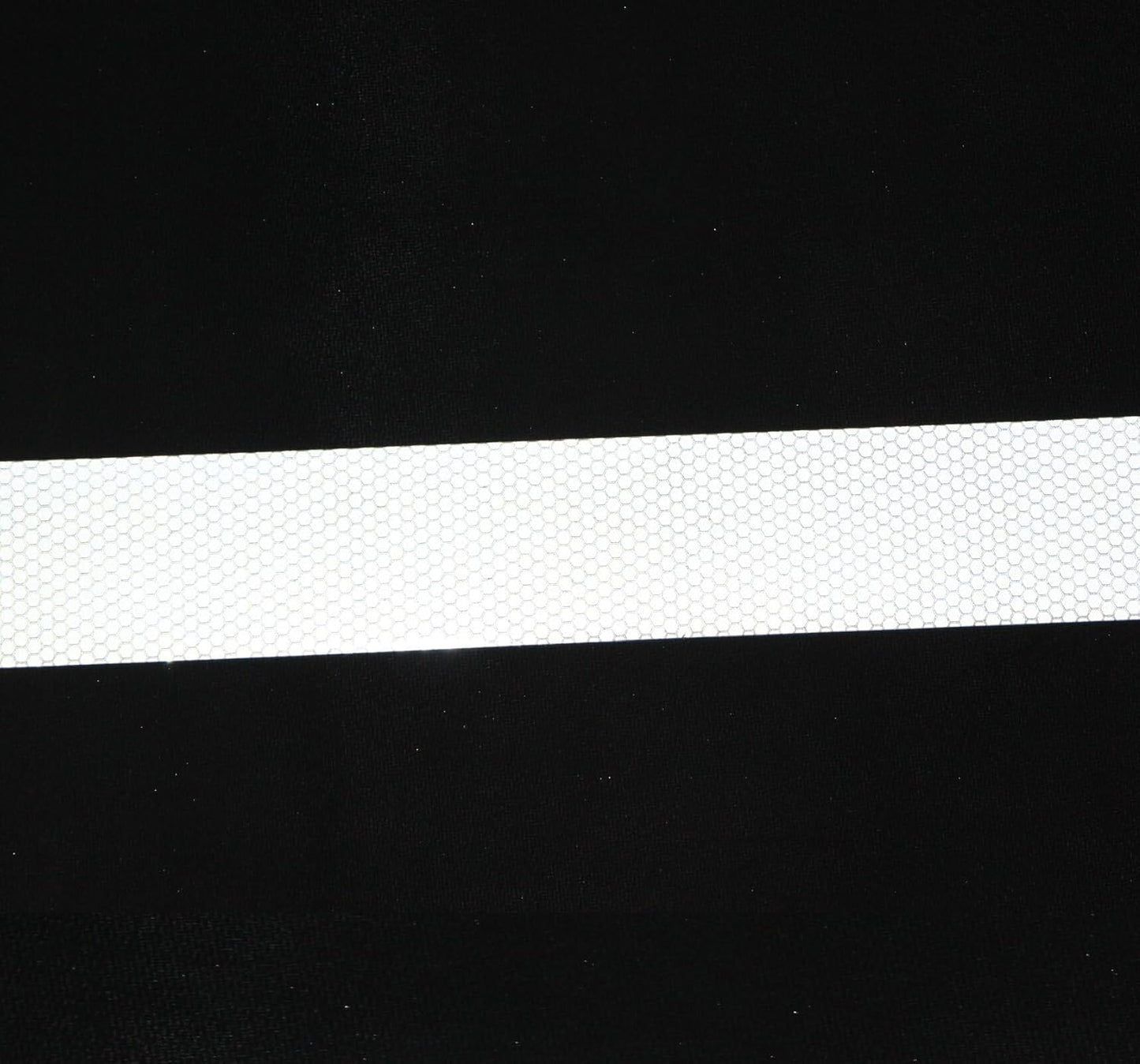 White Reflective Tape Outdoor Waterproof 1 inch Wide, High Visibility Warning Industrial Marking Tape,Safety Stickers (68 feet,10 Rolls)
