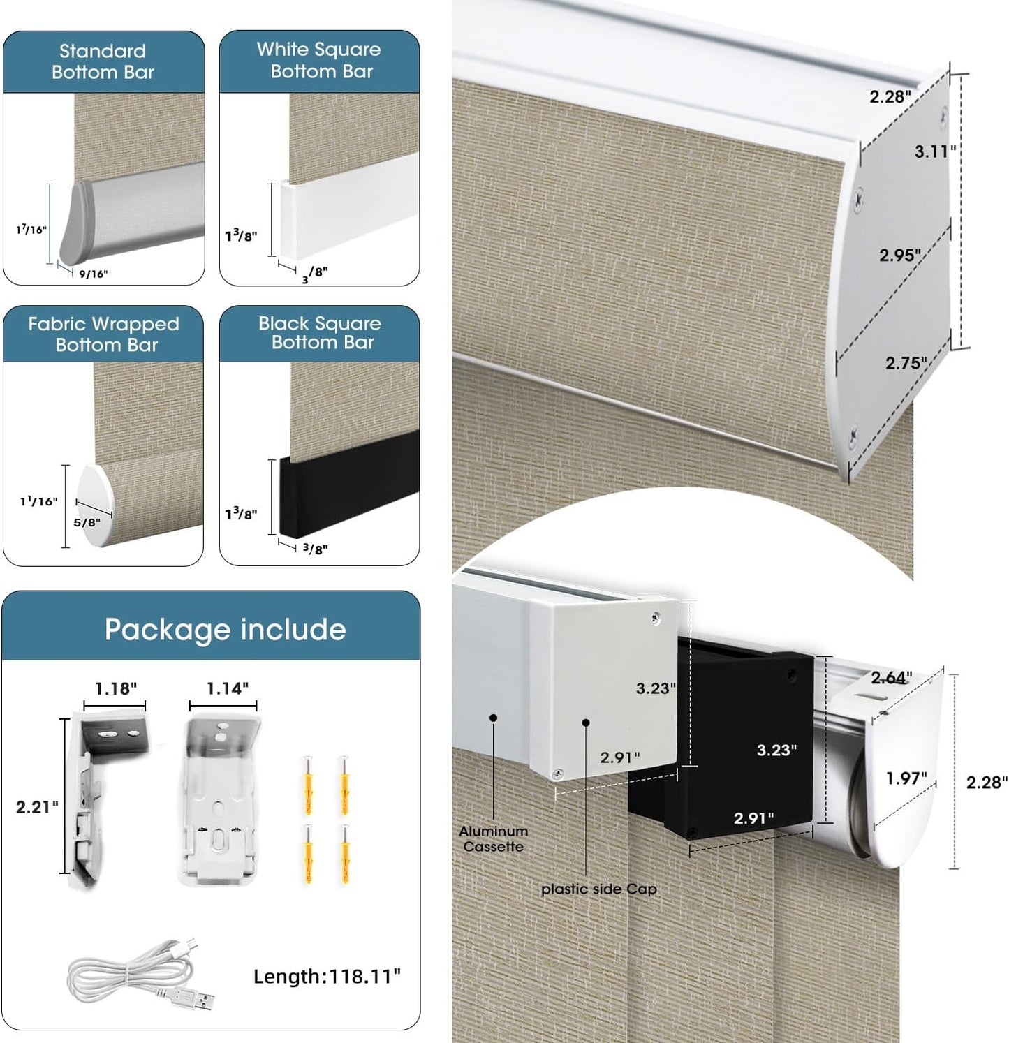 SmartWings Motorized Light Filtering Shades, 70% Blackout, Custom Size, Rechargeable Battery, Works with Matter/Apple HomeKit, Alexa, Thread/Zigbee, Remote Optional, 70% Safari Biscuit