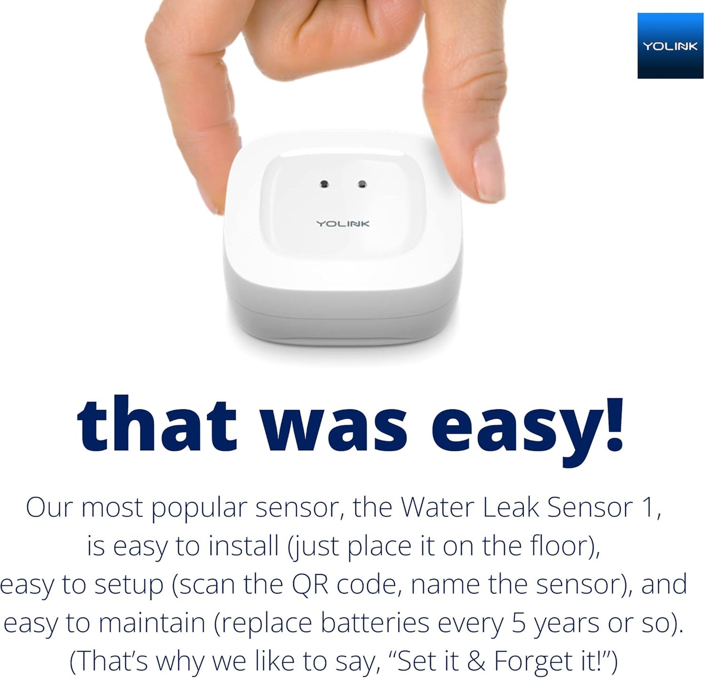 YoLink X3 Version Smart Water Leak Protection Kit: X3 Valve Controller, Bulldog, (4) Leak Sensors & Hub