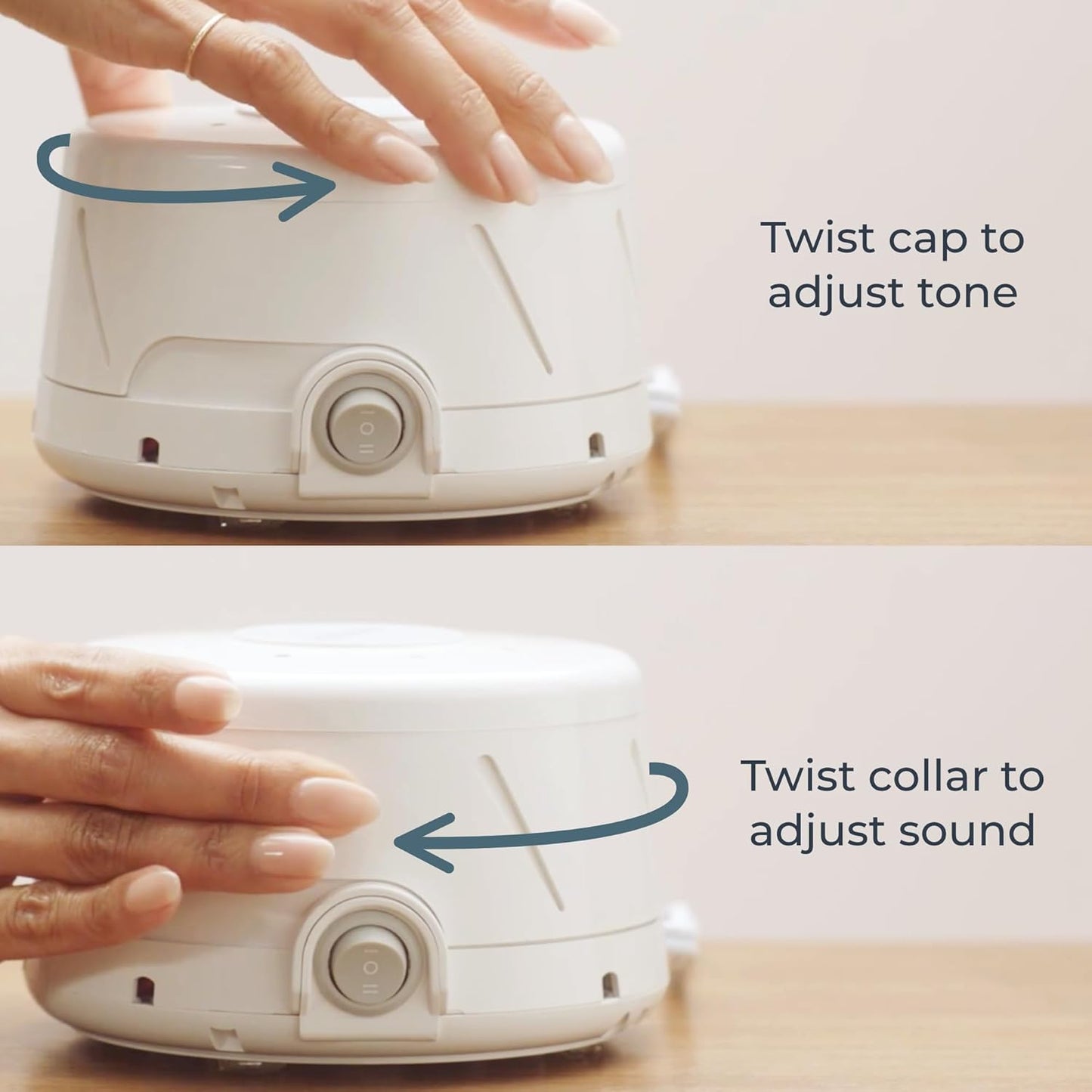 Yogasleep Dohm Classic (Pink) The Original White Noise Machine, Soothing Natural Sound from A Real Fan, Noise Cancelling for Office Privacy, Travel & Meditation, Sleep Therapy for Adults & Baby