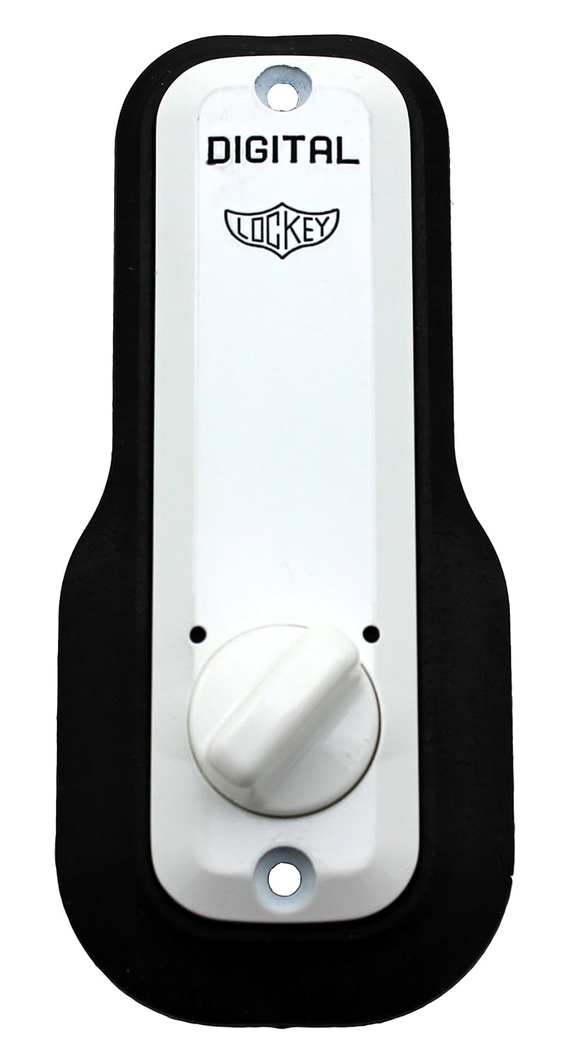 Digital Door Lock M210 Mechanical Keyless Deadbolt, White