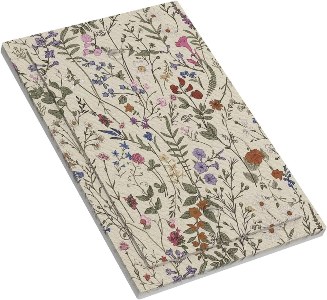 Decorative Light Switch Plate Covers Beige Background Boho Flower Plant Leaf 1 Gang No Device Single Blank Outlet Covers Wall Plate Light Switch Cover Plate Faceplate for Bedroom Home Decor