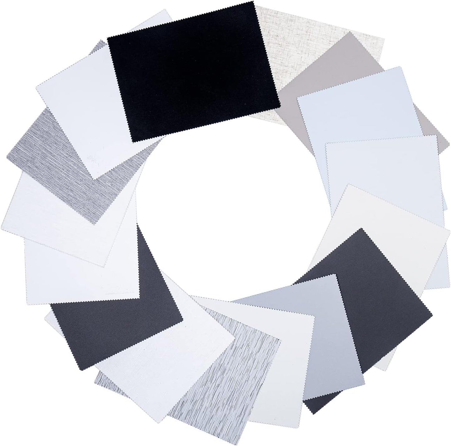 Astomi Blackout Roller Blinds Fabric Samples Collection (16 Colors)