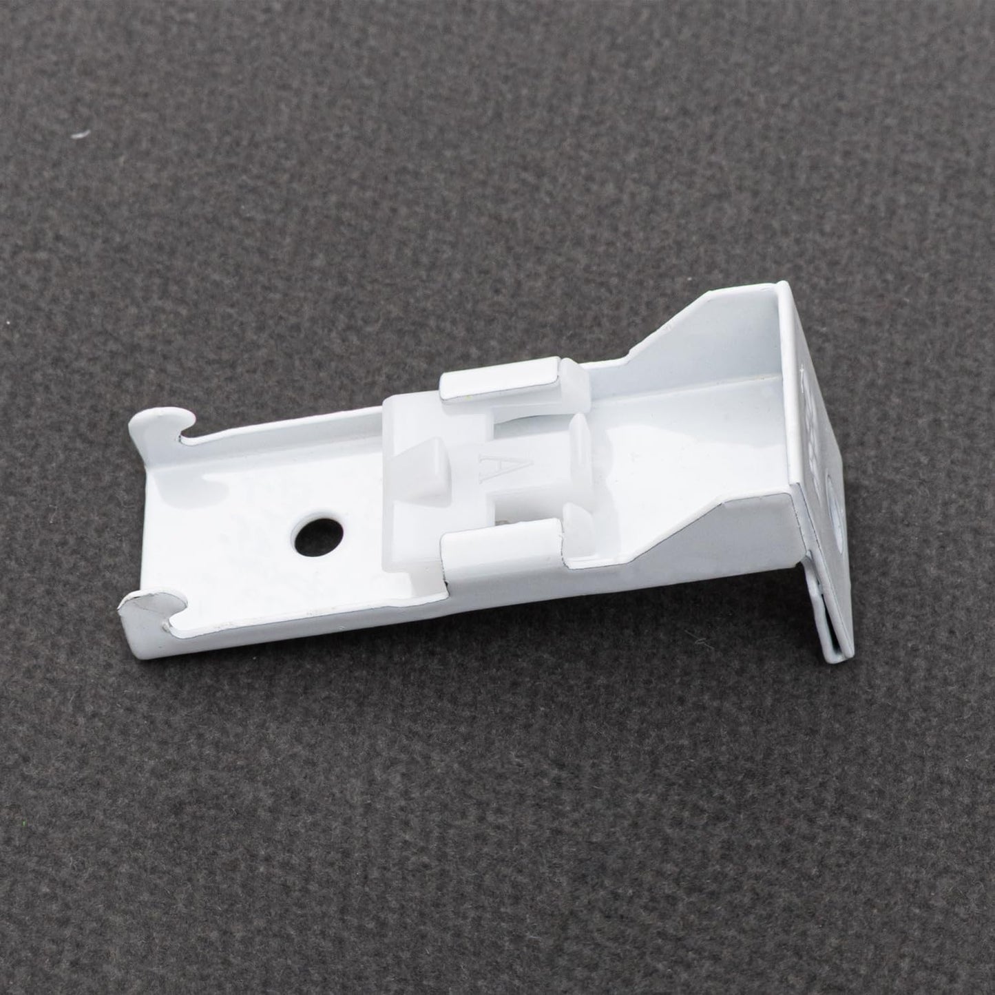 White Wall Mount Brackets for Curtain Track, Bendable Curtains Tracks Walls Mounting Hardware (6 PCS)