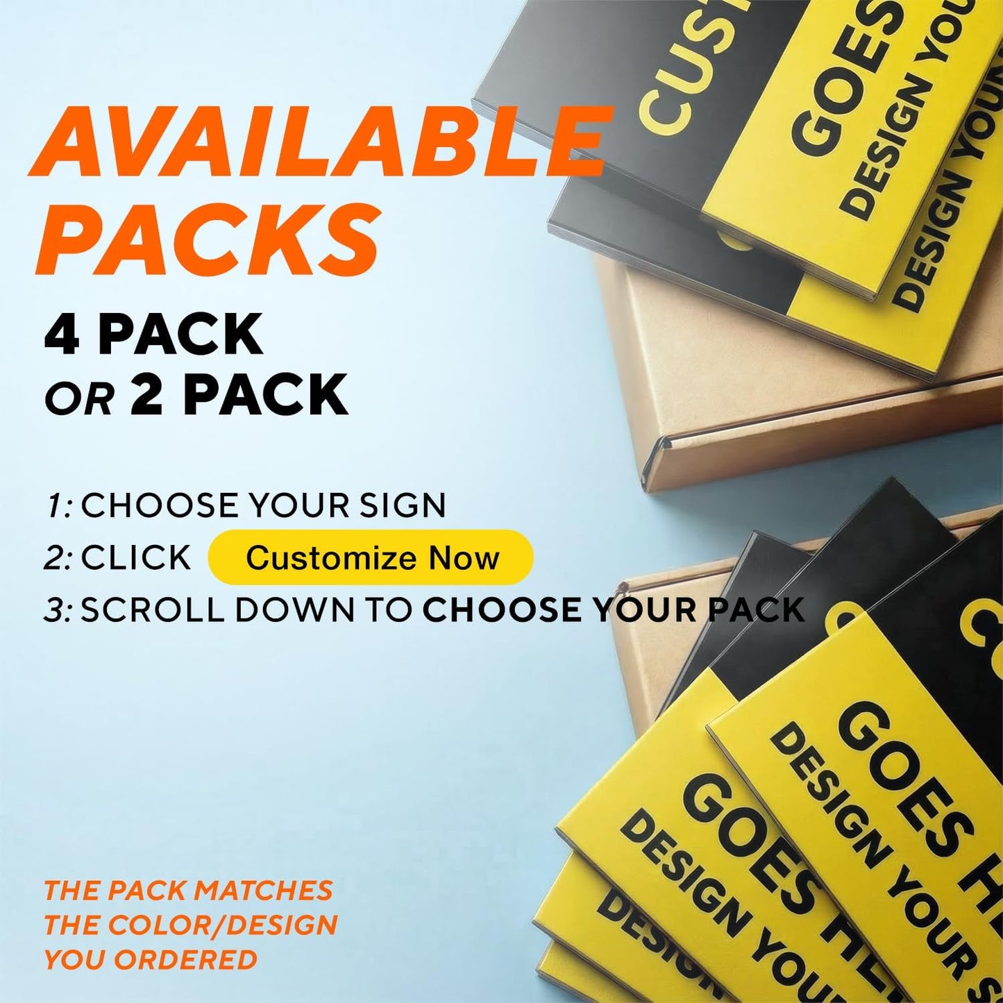 SPEEDYORDERS Custom Outdoor Metal Signs, Personalized Aluminum Signs, Customized Safety Signs, Metal Business Signs, Waterproof Outdoor Business Signs, White Aluminum (Black & Yellow, 12x8 In)