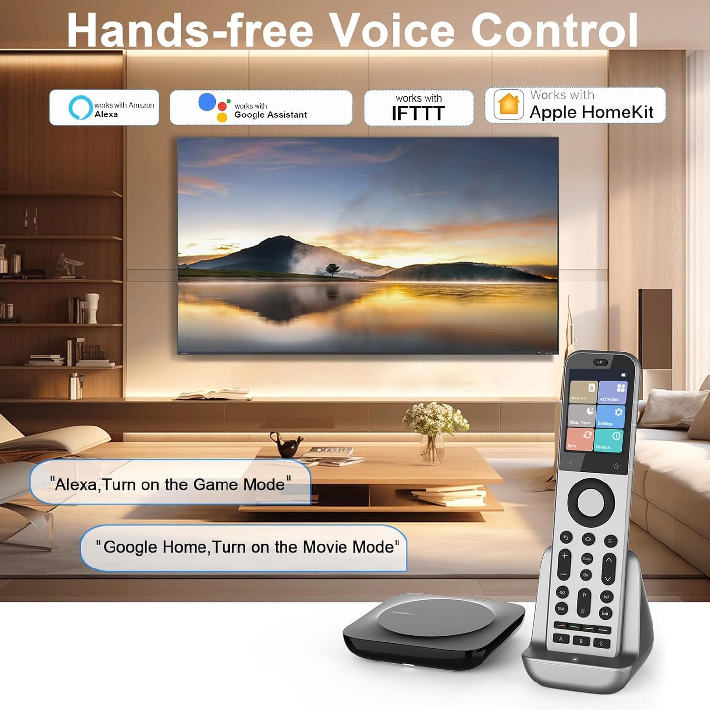 SofaBaton X2 Universal Remote with Touch Screen, Hub and App, All in One Universal Remote Control with Customize Activities, Works with Home Assistant, Alexa and Google Assistant