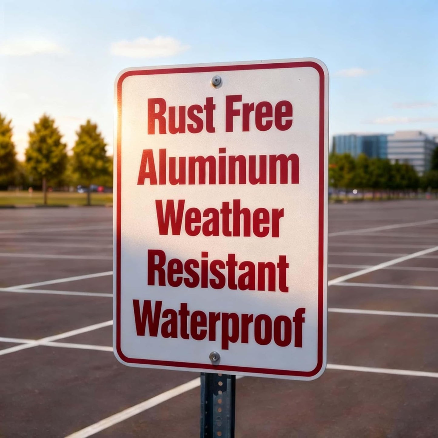 Custom Metal Sign Outdoor, Personalized Metal Signs for Office, Business, Home, 14x10 Inches, Rust Free .040 Aluminum