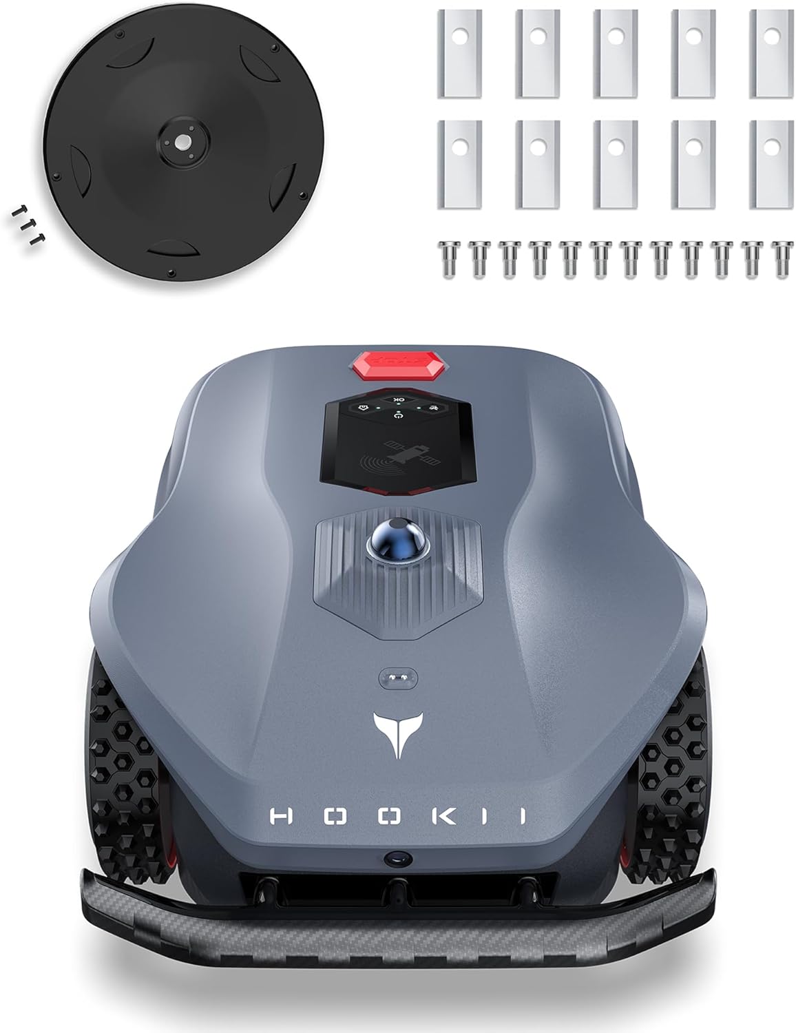 Neomow X LE Robot Lawn Mower Perimeter Wire Free for 0.37 Acre 3D LiDAR SLAM+Vision Mapping Robotic Lawnmower with 4G, No RTK Station Required, AI Accurate Obstacle Avoidance, App Control, Anti-Theft