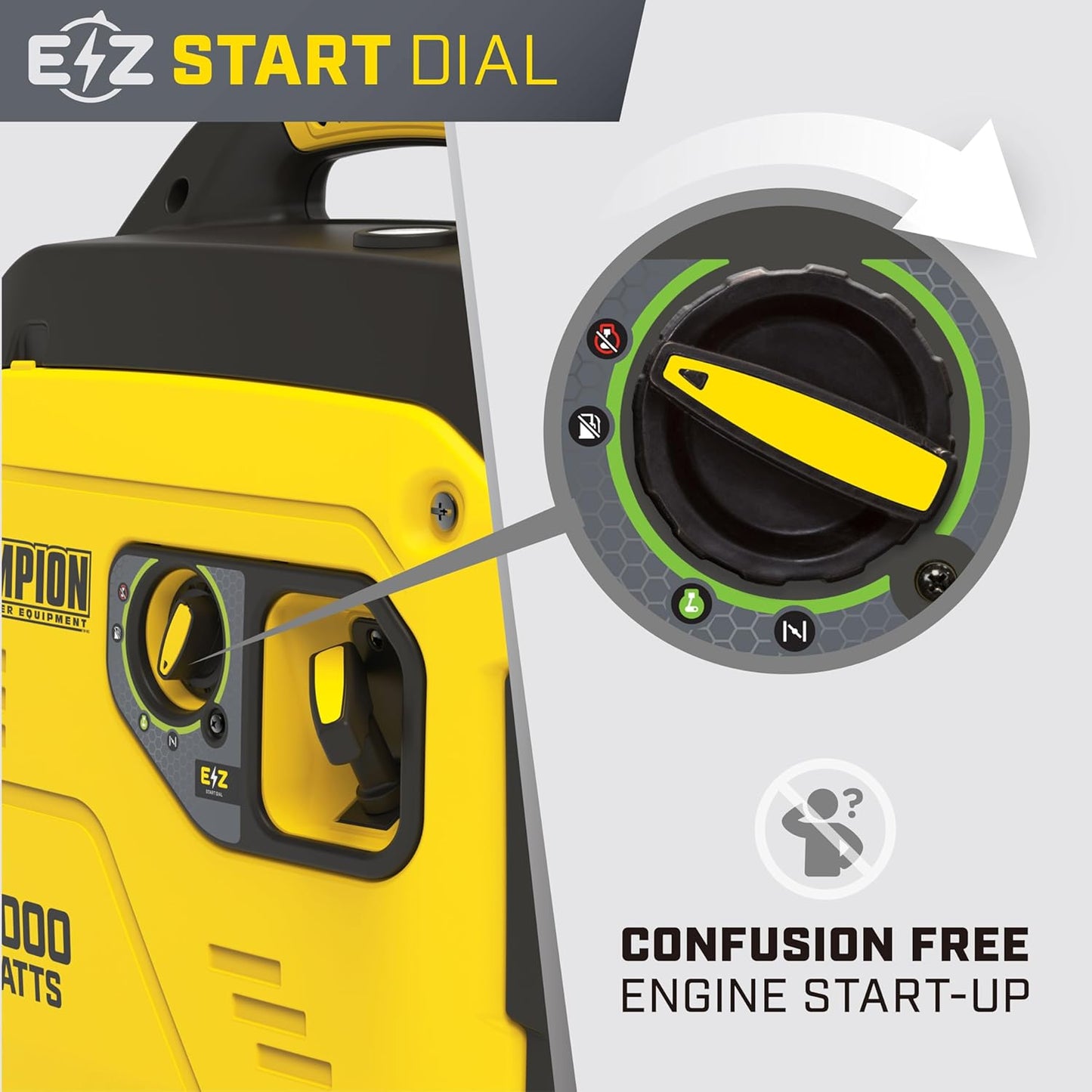 Champion Power Equipment 4000-Watt RV Ready Portable Inverter Generator with Quiet Technology and CO Shield