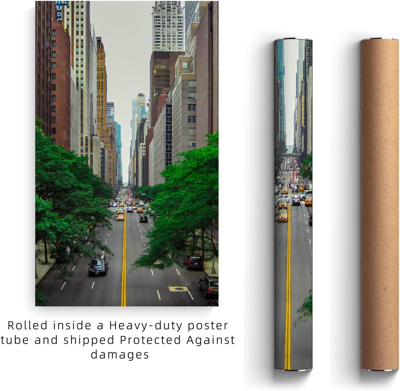 YXIMOX Custom Art Print on Premium Canvas, Personalized with Your Image or Design, Large Wall Decor for Living Room, Office, Bedroom, Custom Canvas Artwork(Unframe) (Unframe, 20"x40")