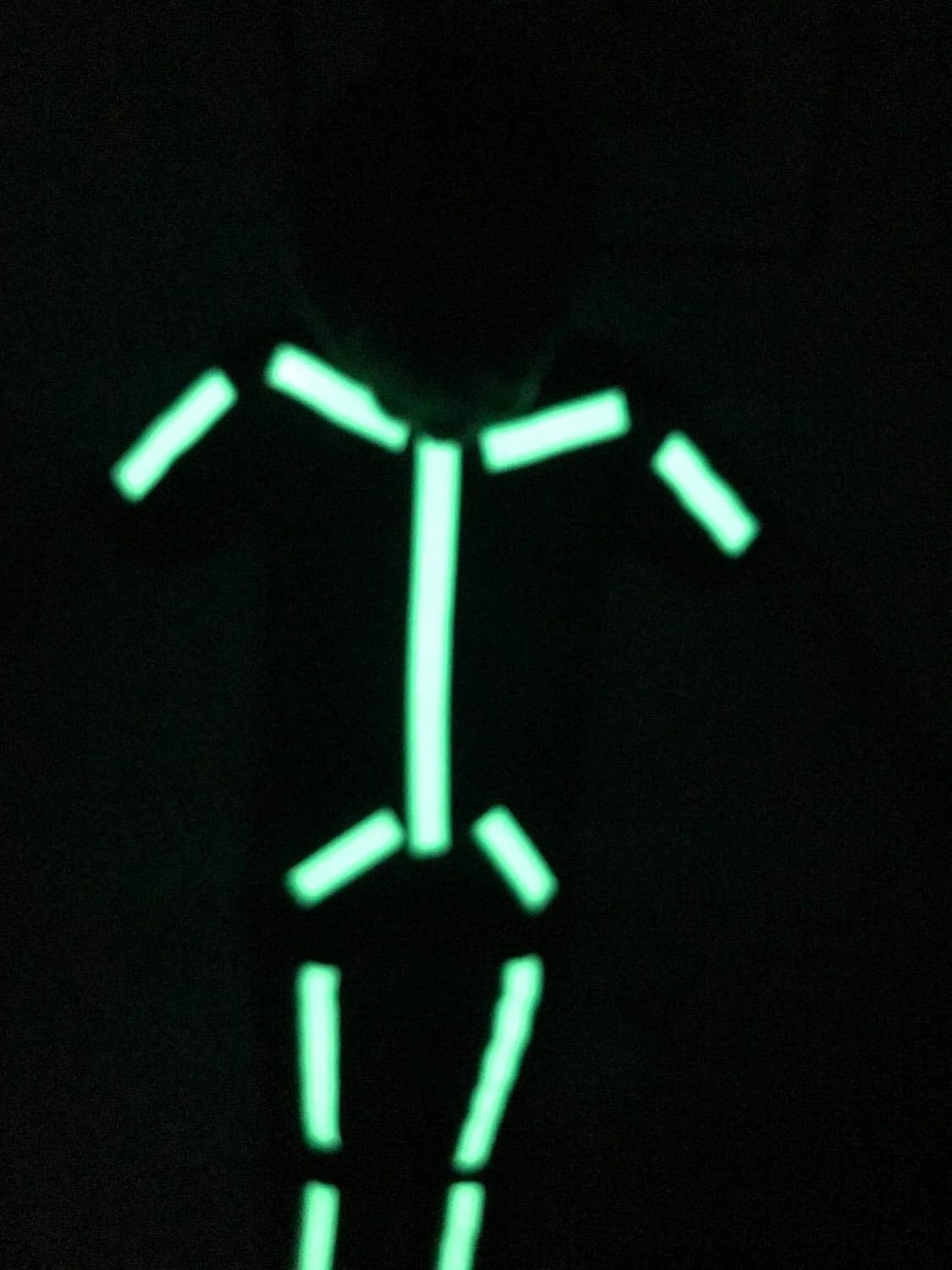 WOD GDT6 Glow in the Dark Tape Safety Grade Photoluminescent, 1.5 inch x 50 yds - For Labeling Safety Signs and Emergency Exits, Green