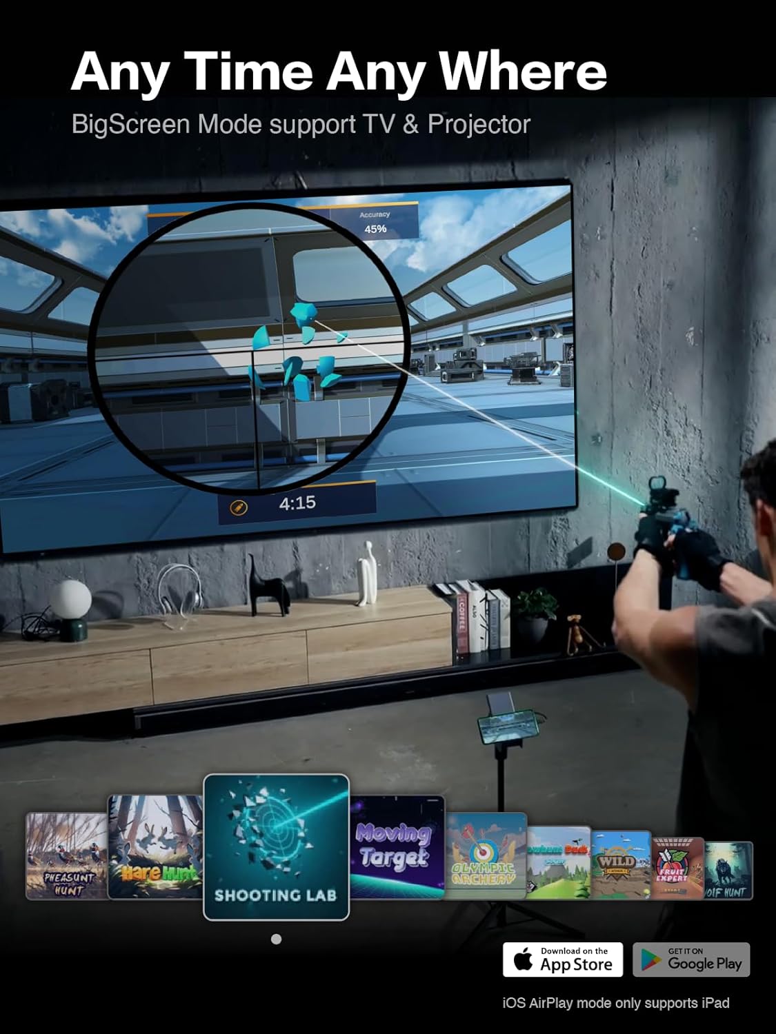 WonderFitter M9 VR Pistol Controller for Meta Quest 2/3/3S SteamVR HTC Vive PICO Realistic Shooting Simulator with Recoil Trigger Pull Detachable Magazine FPS Gun Accessory for Pavlov Onward Half-Life