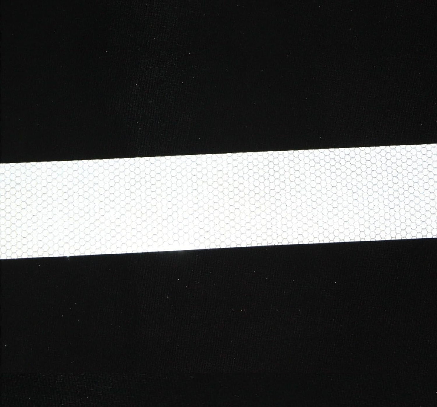 White Reflective Tape Outdoor Waterproof 2 inch Wide, High Visibility Warning Industrial Marking Tape,Safety Stickers (68 feet,5 Rolls)