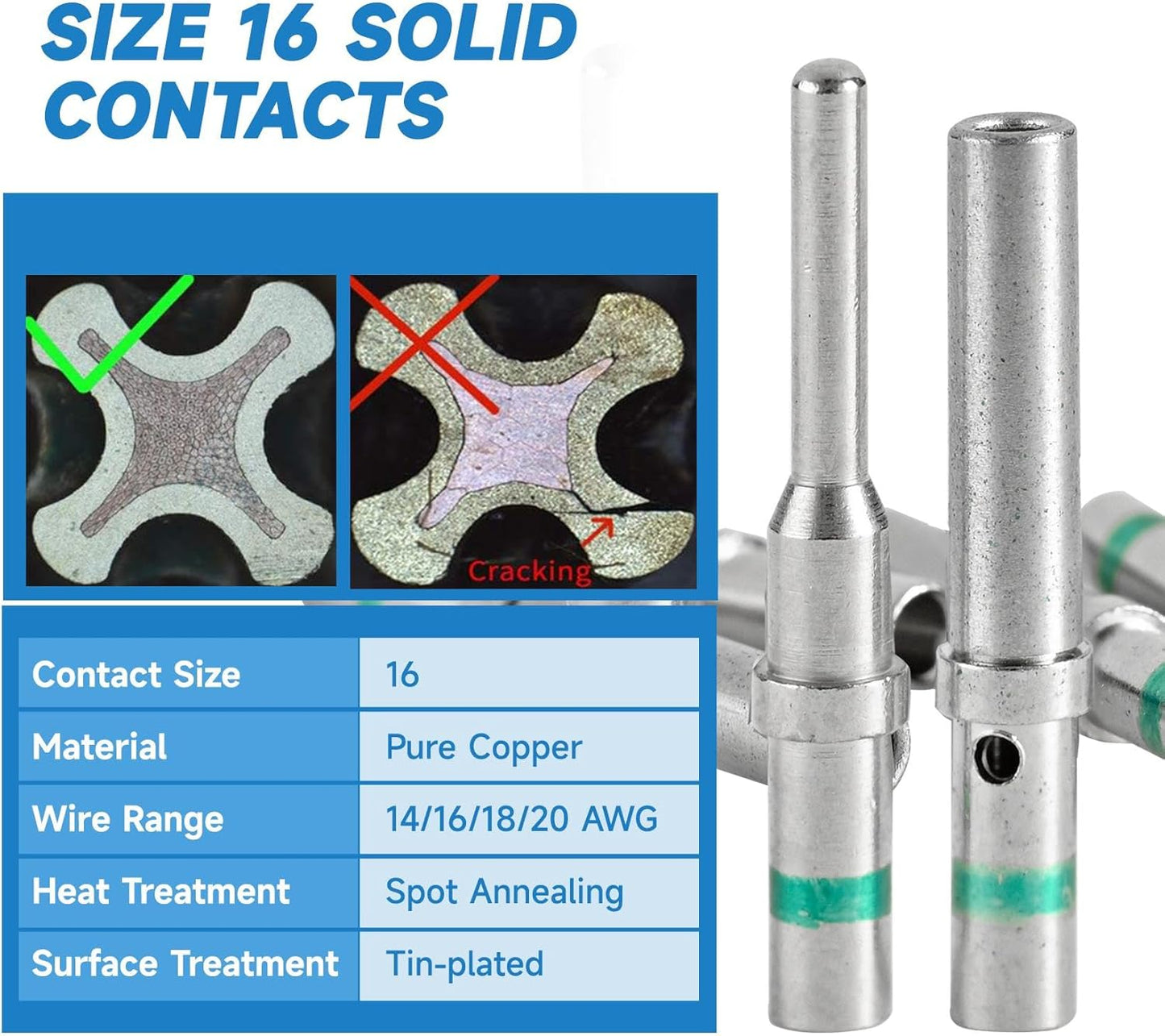 MUYI 371PCS DT Connector Kits, 2/3/4/6/8/12 Pin Connectors for 20 18 16 14AWG Cable Harness, Included Size 16 Solid Barrel Contacts, Wire Crimper, Wire Strippers and Pin Socket Removal Tool