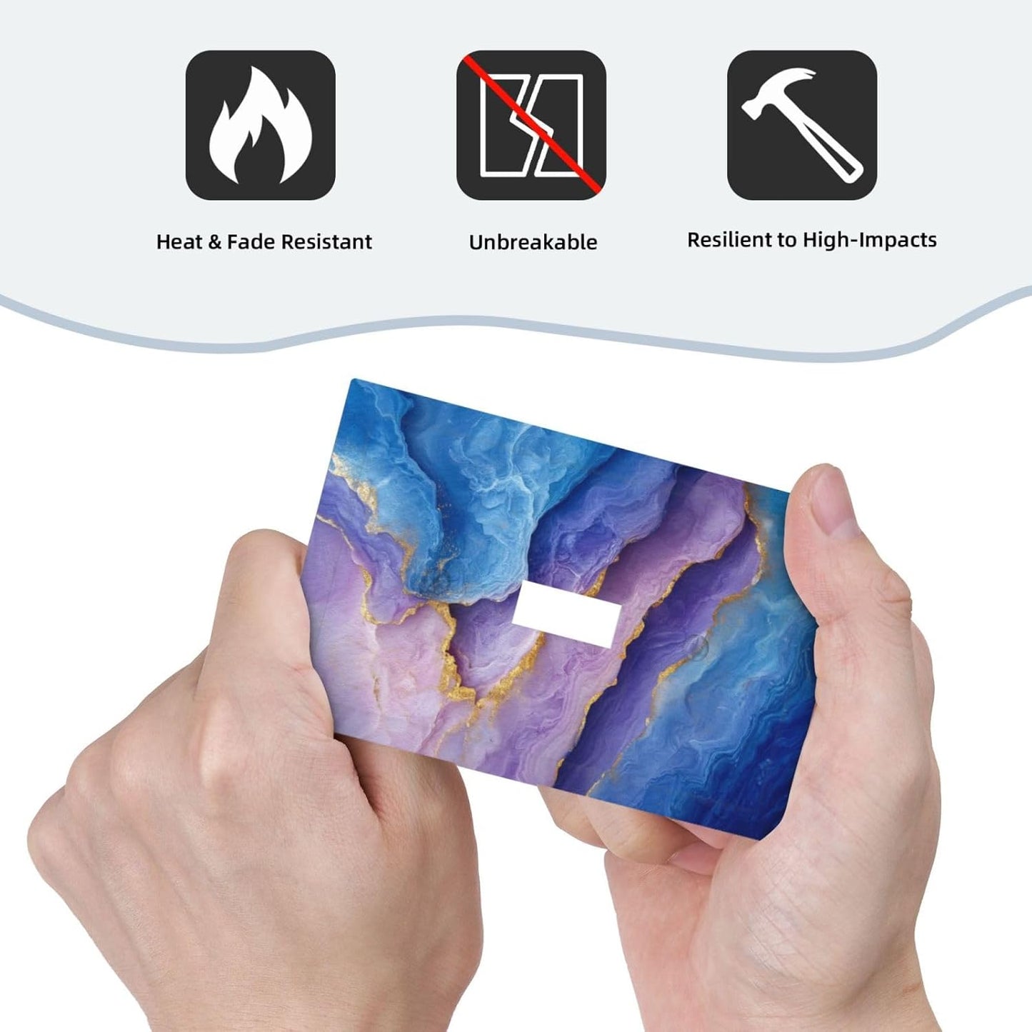 Decorative Light Switch Plate Covers Abstract Blue Purple Gold Marble Texture 1 Gang Light Switch Cover Plate Single Toggle Wall Plate Outlet Covers Faceplate for Bathroon Kitchen Decor