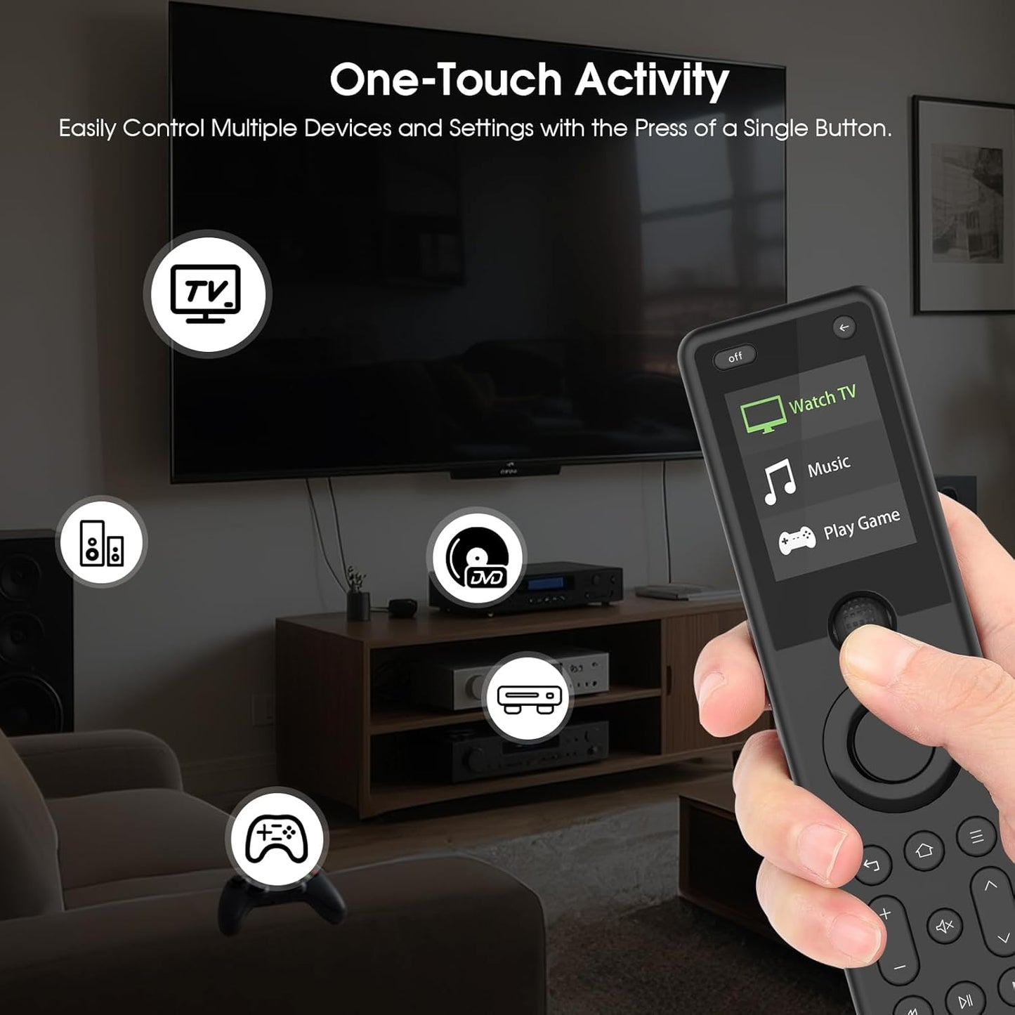 SofaBaton X1S Universal Remote with Hub, All in One Smart Universal Remote Control with Customize Activities, Compatible with 60 Devices, Compatible with Alexa Google Assistant