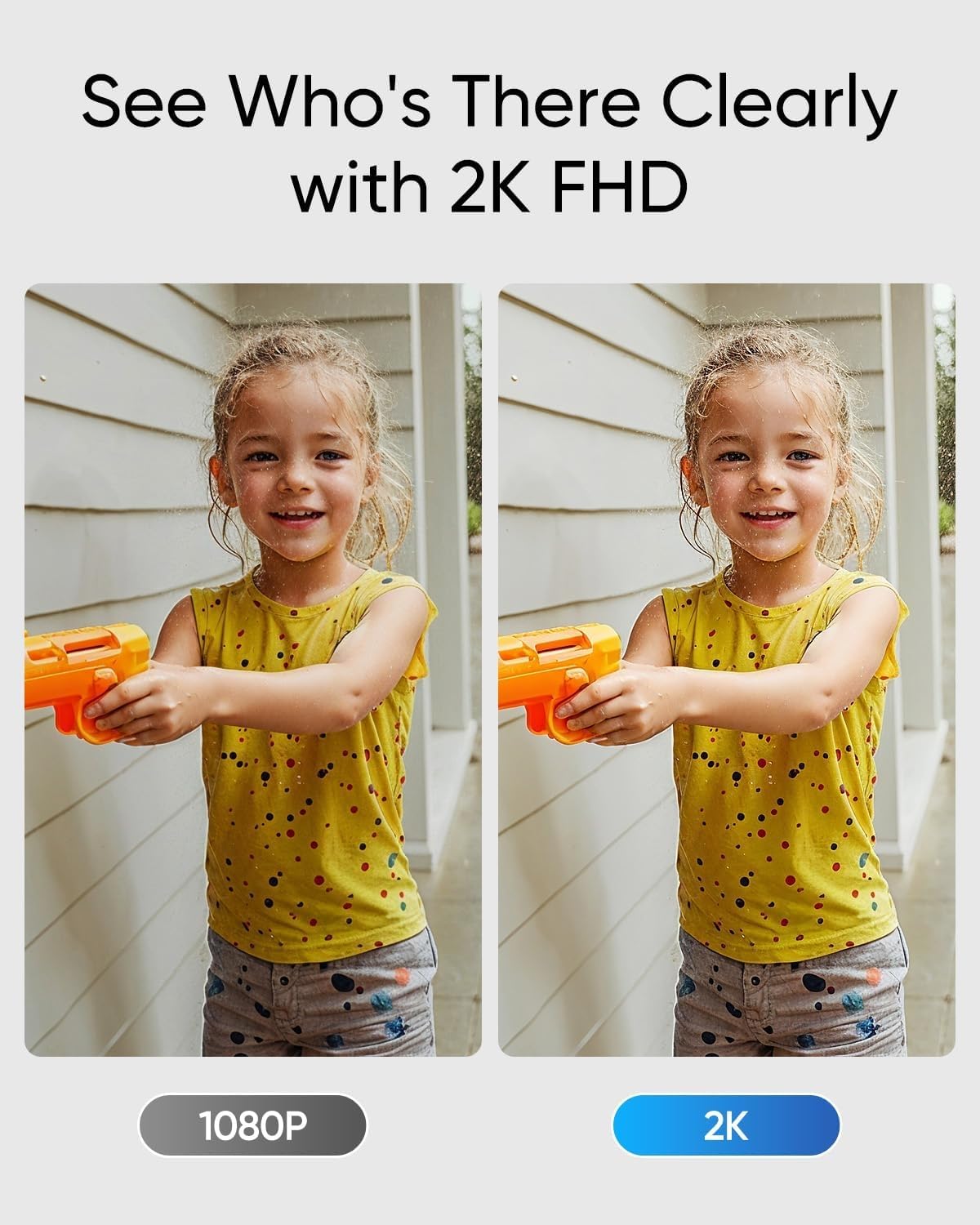 eufy Security Video Doorbell Camera C31,Extra Rechargeable Battery Pack,2K FHD,Dual Power Options,Live Video Call,24/7 Recording,Human and Motion Detection,HomeBase S380 Compatible,No Monthly Fee
