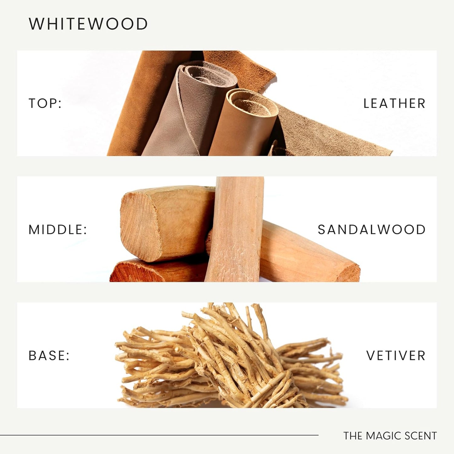 The Magic Scent Whitewood Diffuser Oil - Hotel & Home Luxury Scents Inspired by 1 Hotel Miami Beach, Compare to My Way Diffuser Oil Scents for Home, Designed for Use in All Diffusers - 4 fl oz, 120 mL