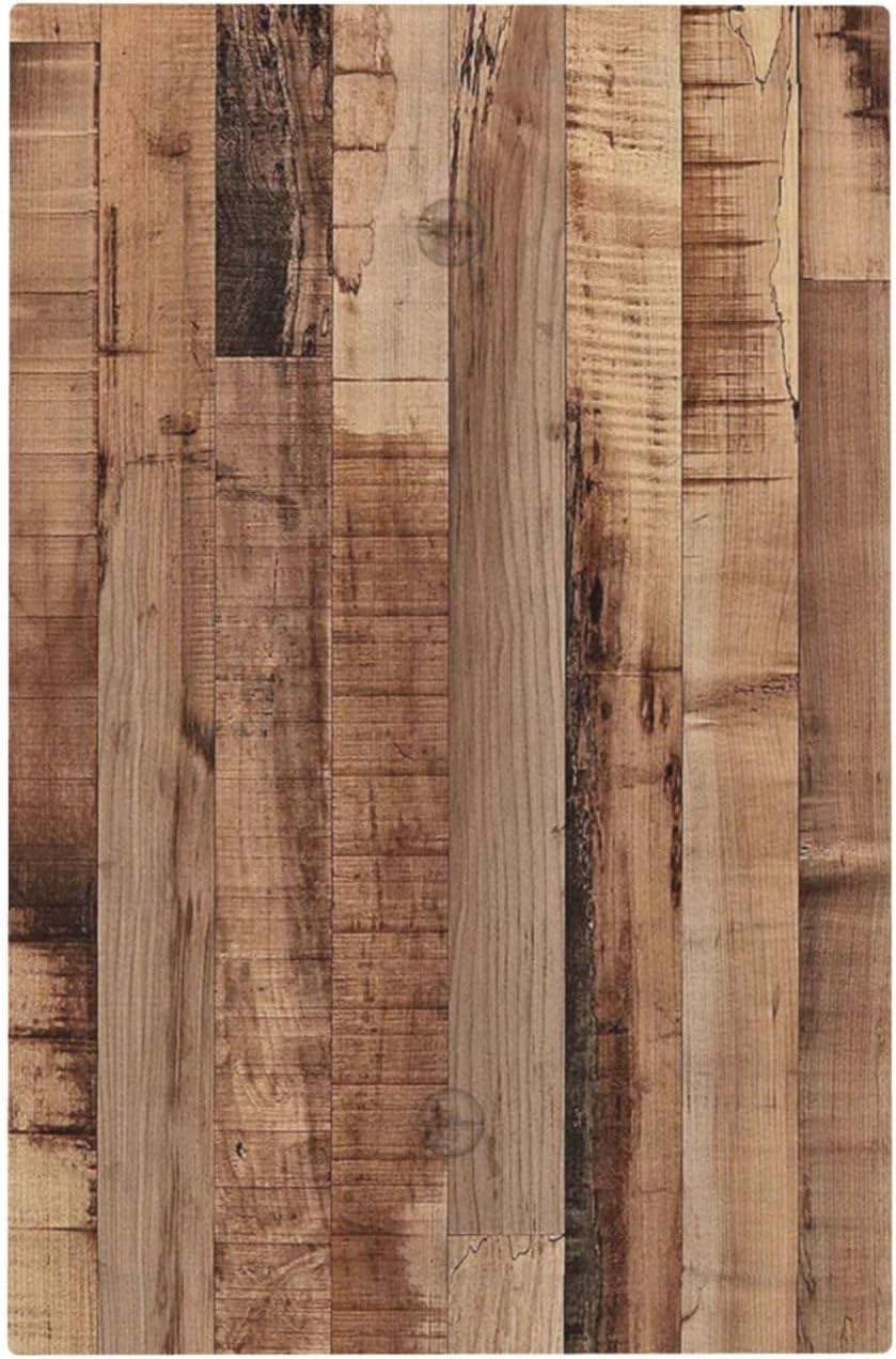Light Switch Cover Plate Rustic Brown Wood Grain 1 Gang No Device Blank Electrical Wall Plates Faceplate Decorative Switch Plate for Farmhouse Kitchen Decor