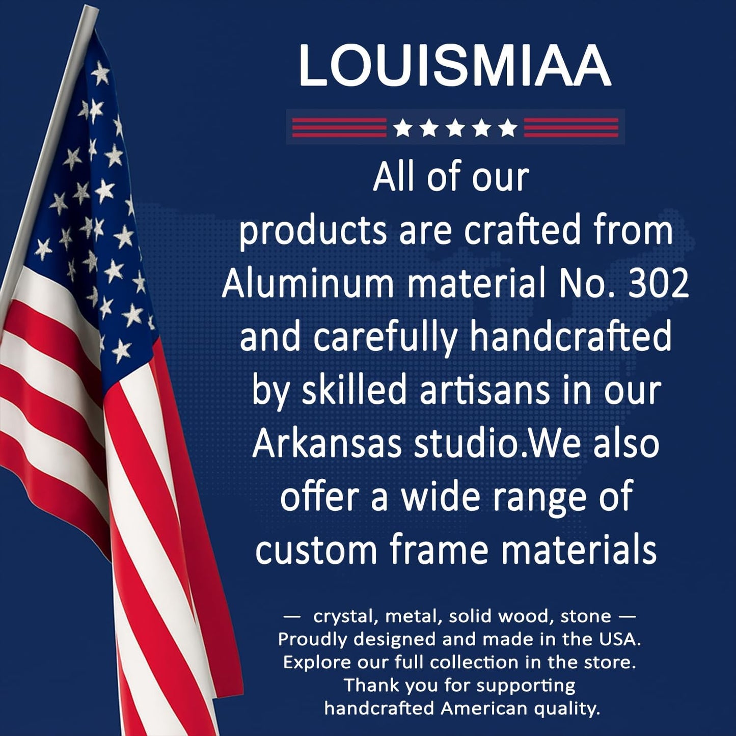 LOUISMIAA Custom Metal Picture Frame Prints,Personalized Photo Frames with Easel,Customized Metal Collage Picture Frame Gift for Family, Lover and Friend,Couple