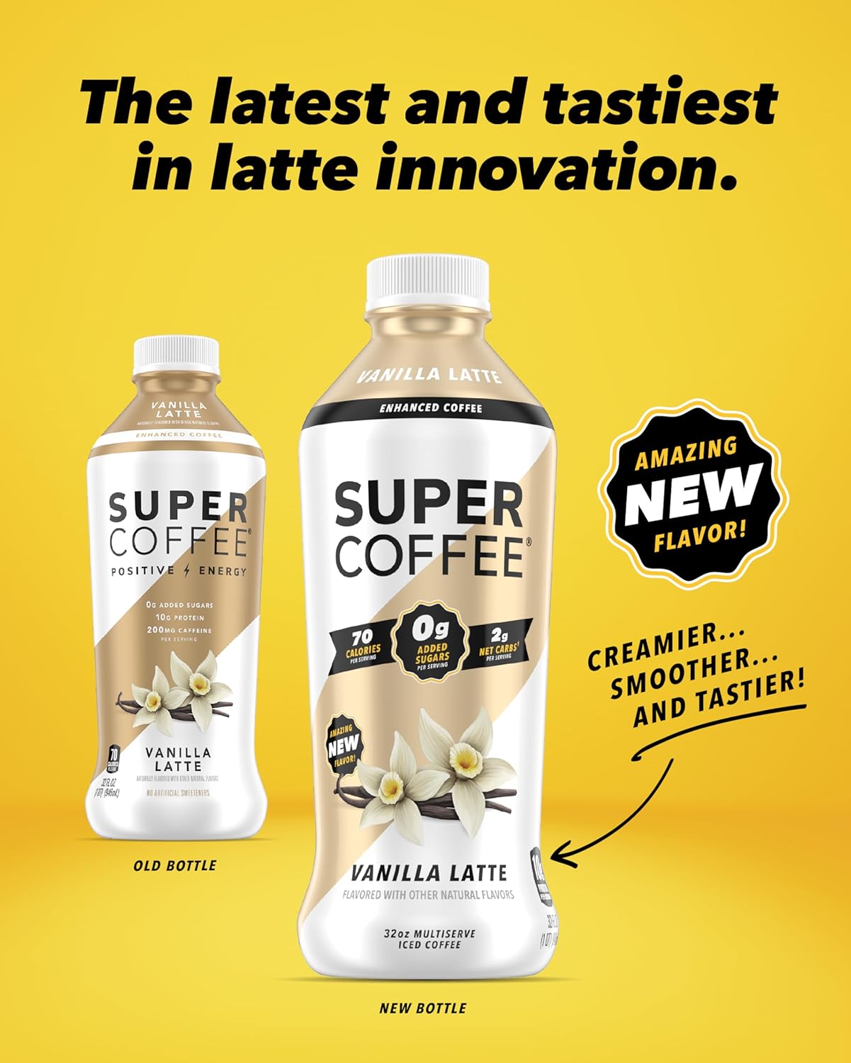Super Coffee, Keto Protein Coffee (0g Added Sugar, 10g Protein, 70 Calories) 12 Fl Oz | Iced Smart Coffee Drinks - LactoseFree, SoyFree, GlutenFree (12 Fl Oz (Pack of 12), Core 3 Variety)