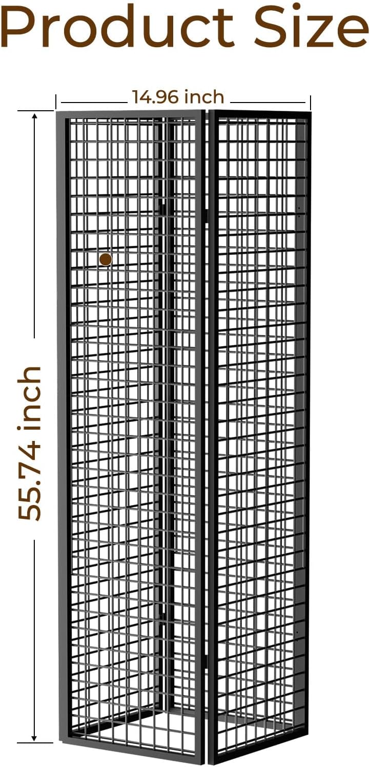 Grid Wall Panels Foldable Gridwall Panel Display Stand Art Show Display Panels for Vendor Events Craft Shows Merch Display