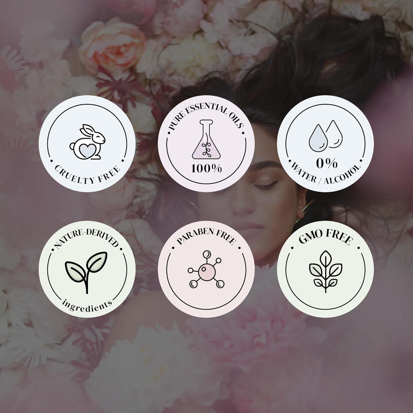 Vintage Bloom Essential Oils for Diffusers for Home, Nature-derived Peony Essential Oil, Long-Lasting & Family-Friendly Diffuser Oils Scents, IFRA Certified, Cold Air & Ultrasonic - 16 oz