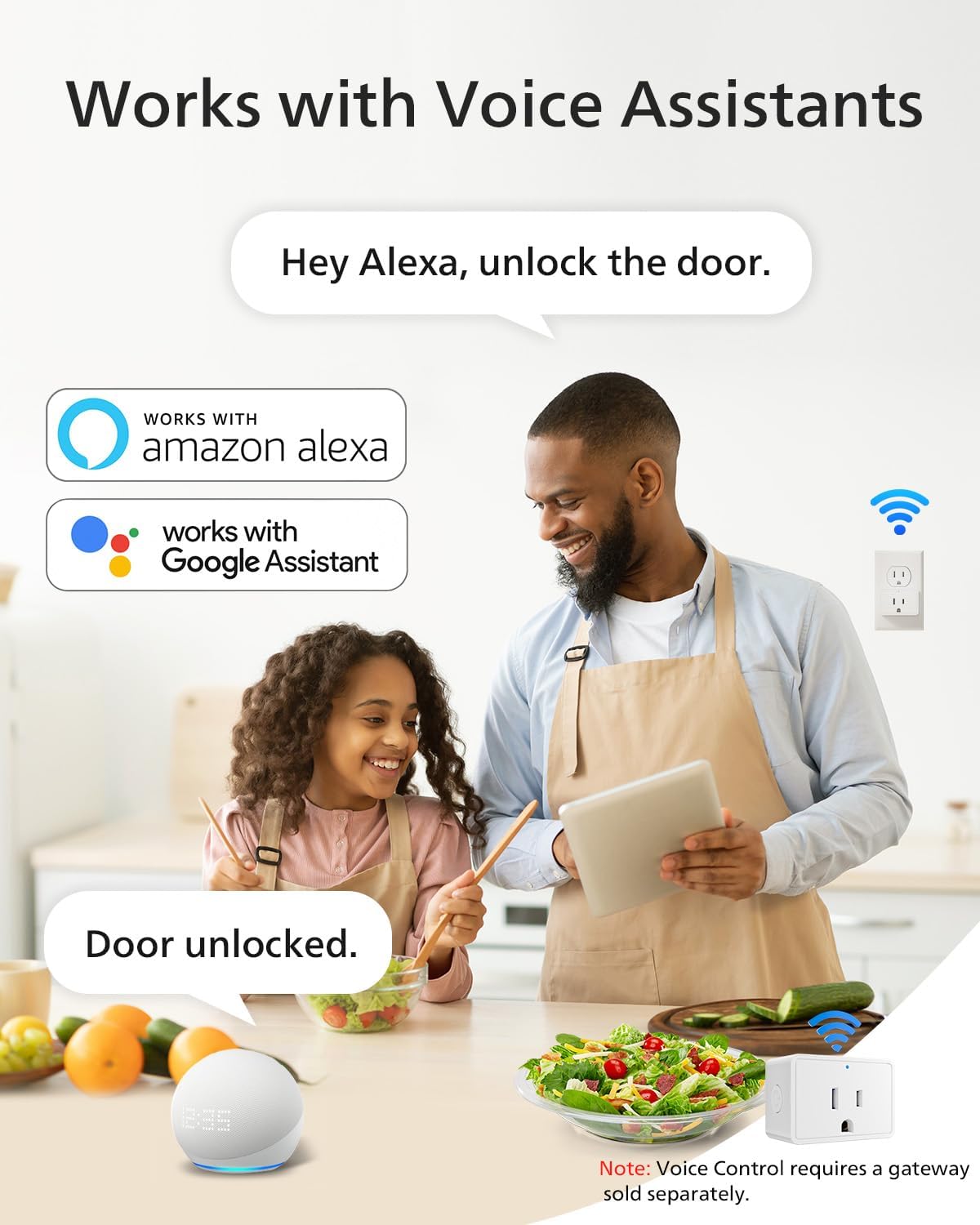 Philips Smart Lock with Handles, Keyless Entry Door Lock Set, Smart Door Lock with 2 Level Handles, Digital Keypad Deadbolt for Front Door, App Fingerprint PIN Code Unlocking, Auto Locking