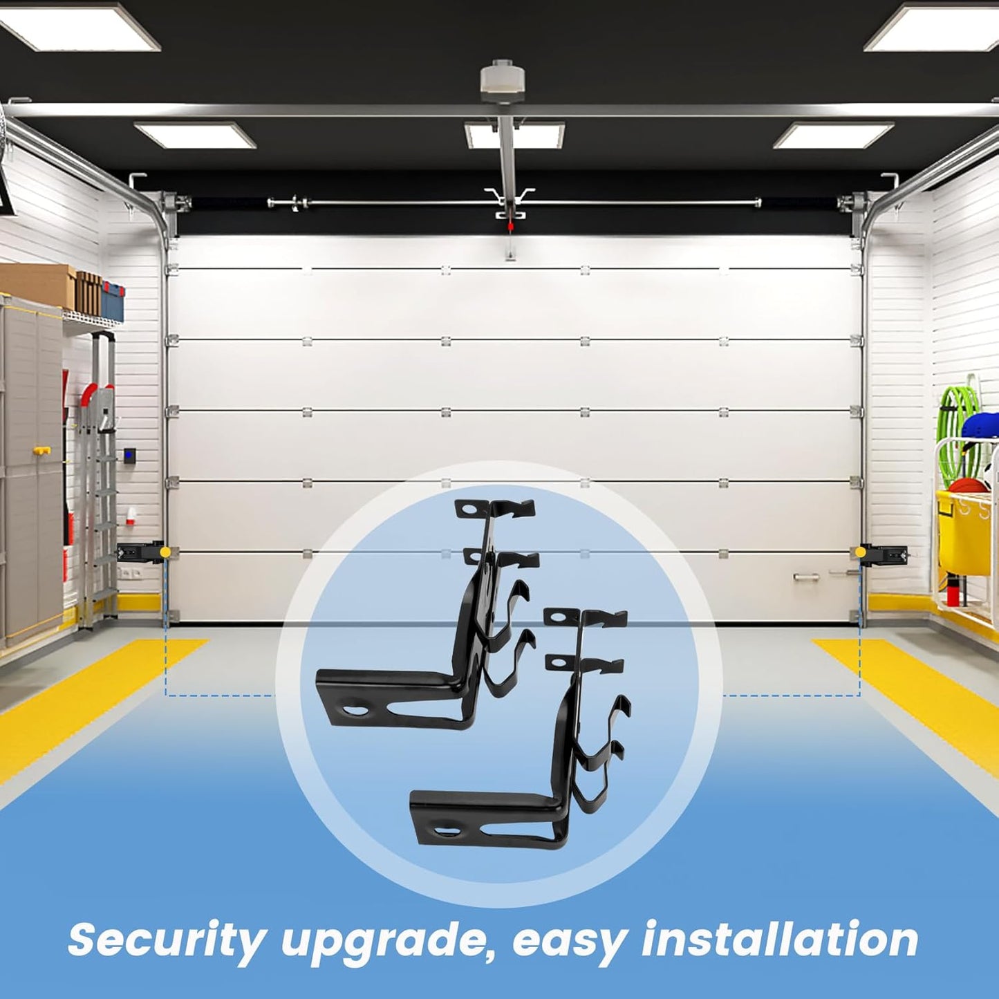 41A5034 Garage Door Sensor Replacement for Chamberlain Liftmaster Craftsman Garage Door Sensors, Compatible with Liftmaster Chamberlain Craftsman Garage Door Openers Made After 1997, Replace G801CB-P