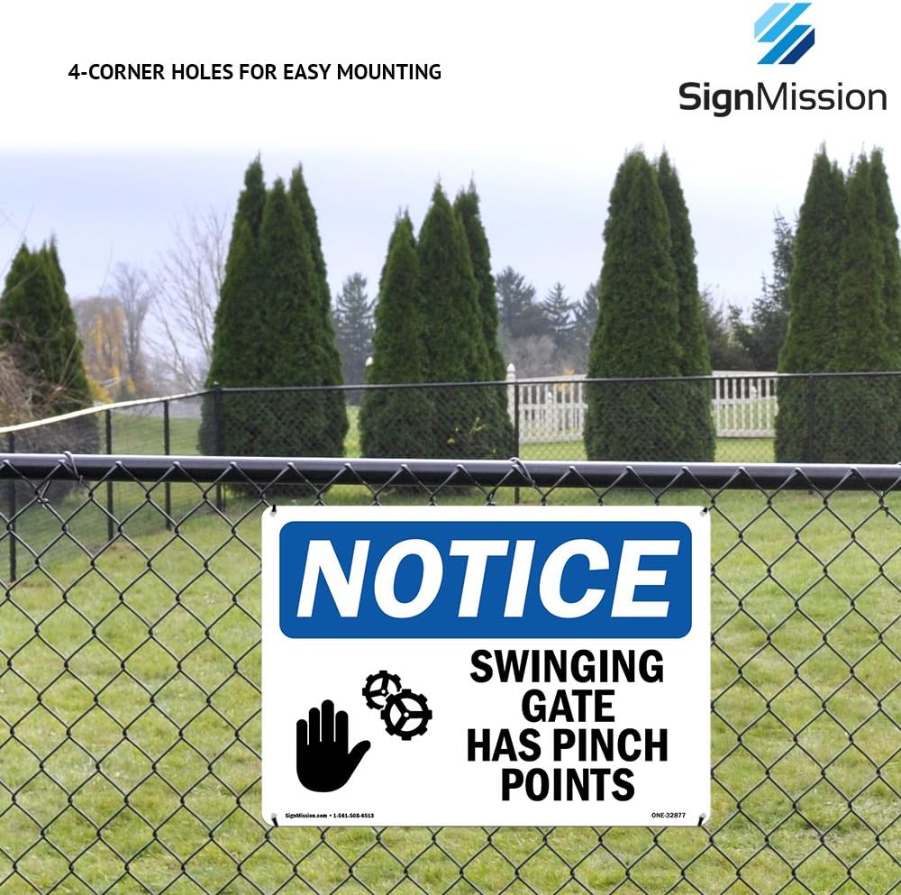 OSHA Notice Signs - Notice Only Authorized Persons to Enter This Area | Vinyl Label Decal | Protect Your Business, Work Site | Made in The USA